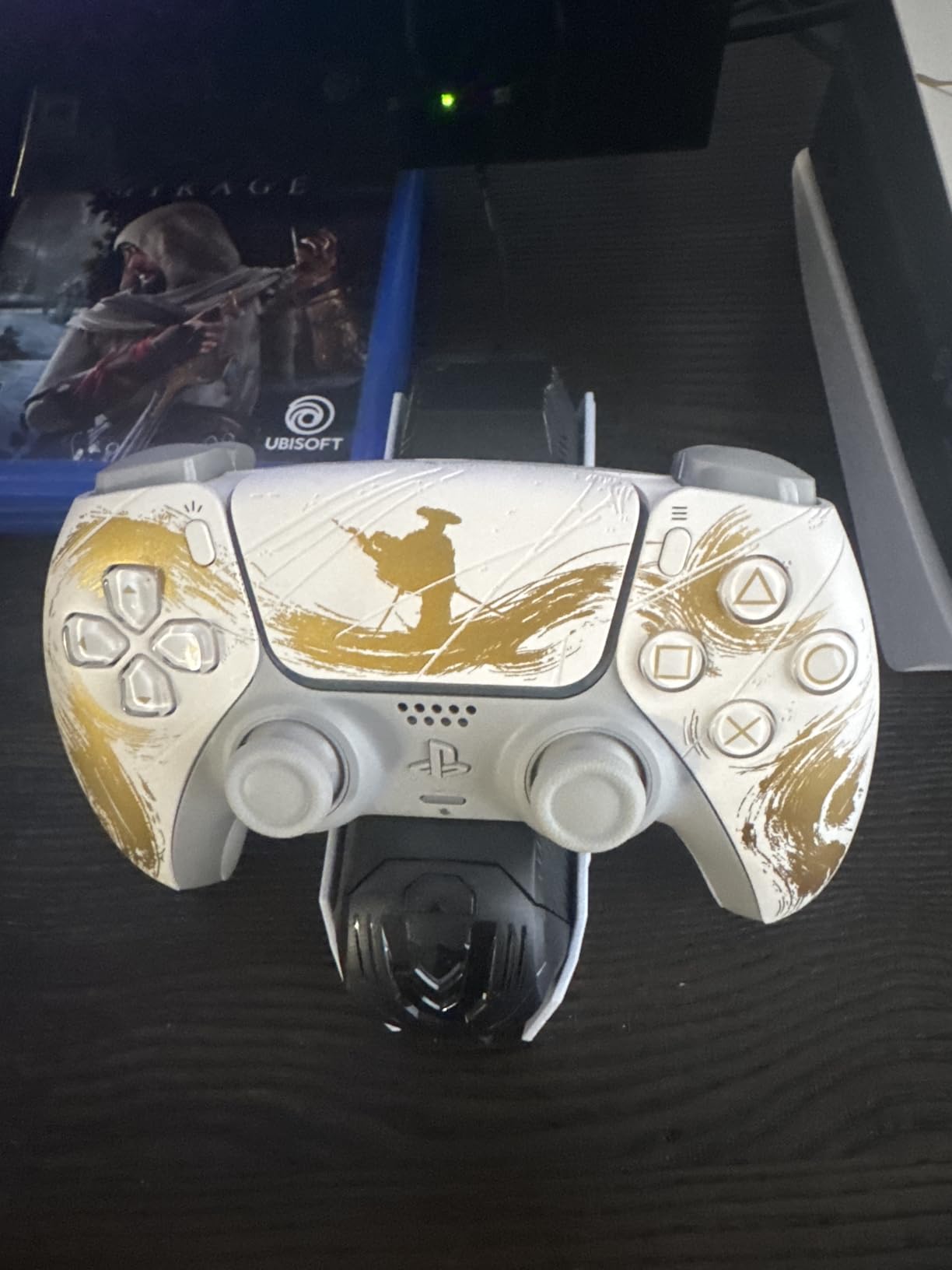 P5 Controller Charger Station for PlayStation 5 Dualsense Controllers: Fast Dual Controller Stand Charger Dock-LED P5 Charging Station Accessories for PlayStation 5 Storage Kit with AC Adapter - Customer Photo 2