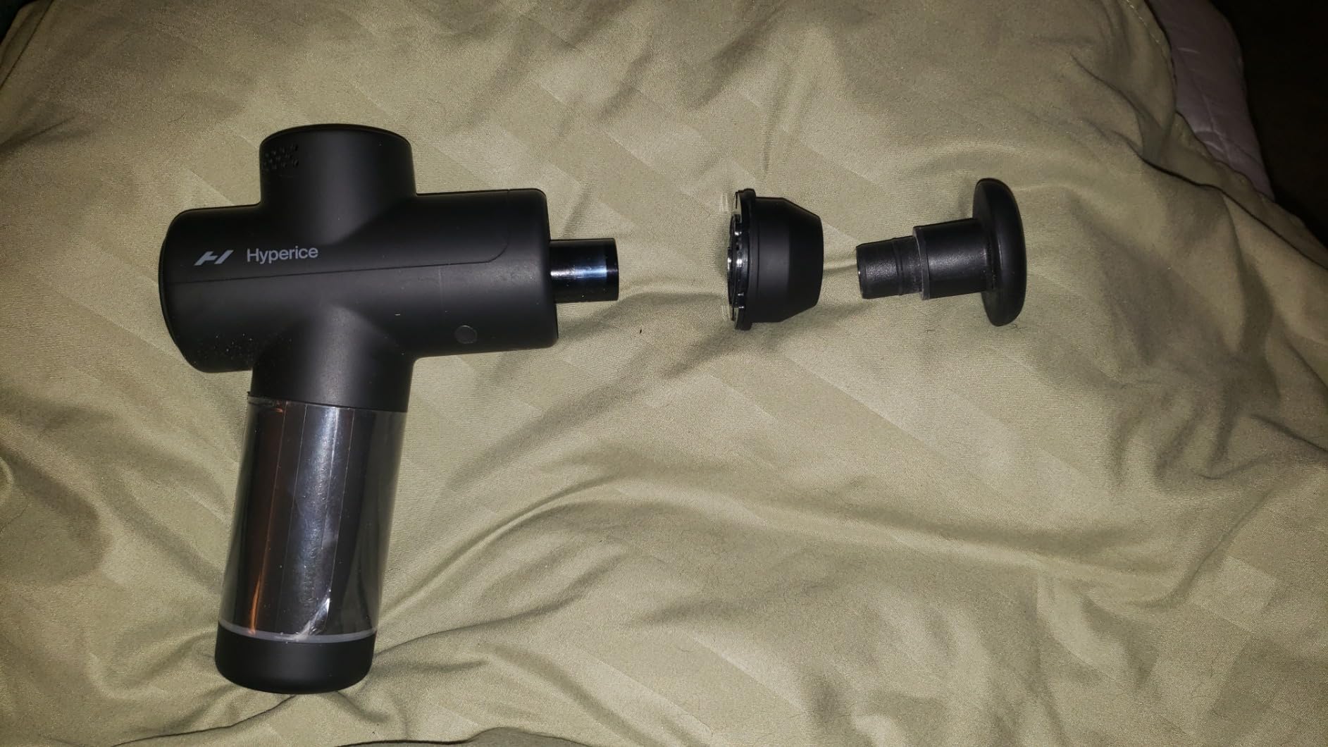 Hyperice Hypervolt Go 2 - Black - Featuring Quiet Glide Technology - Handheld Percussion Massage Gun - 3 Speeds, 2 Interchangeable Heads - Helps Relieve Sore Muscles and Stiffness - FSA-HSA Eligible Customer Review Hyperice Hypervolt Go 2 - Black - Featuring Quiet Glide Technology - Handheld Percussion Massage Gun - 3 Speeds, 2 Interchangeable Heads - Helps Relieve Sore Muscles and Stiffness - FSA-HSA Eligible - Customer Photo 2