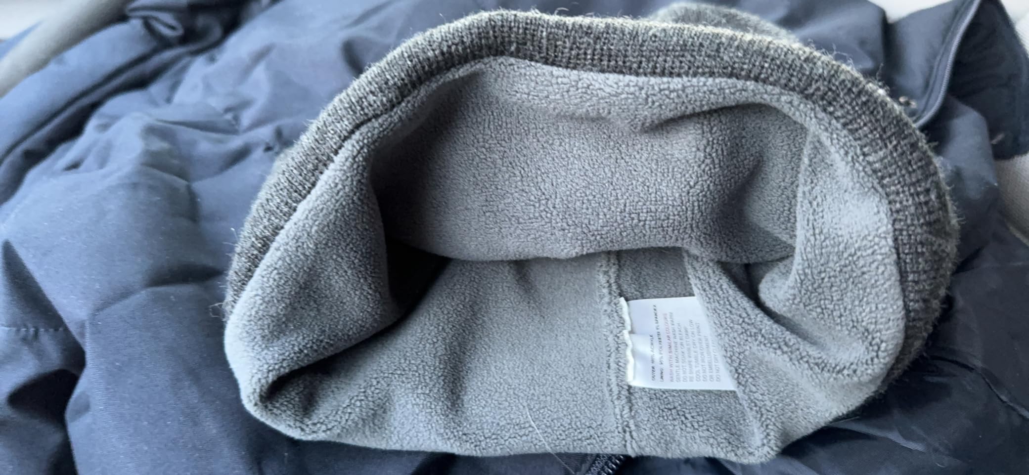 FURTALK Mens Beanie Fleece Lined Winter Hats Double Layered Stylish Knited Cuffed Plain Hat - Customer Photo 2