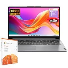 Lenovo IdeaPad 1 Student Laptop, Intel Dual Core Processor, 20GB RAM, 1TB SSD + 128GB eMMC, 15.6