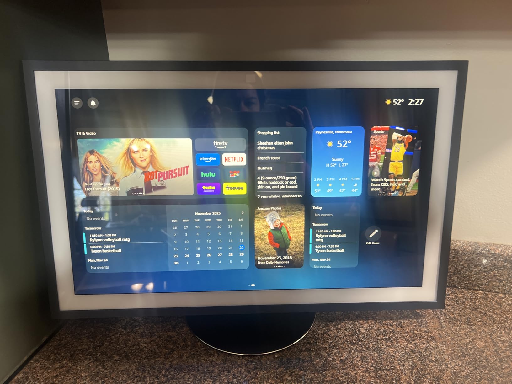 Amazon Echo Show 21 (newest model), Full HD 21