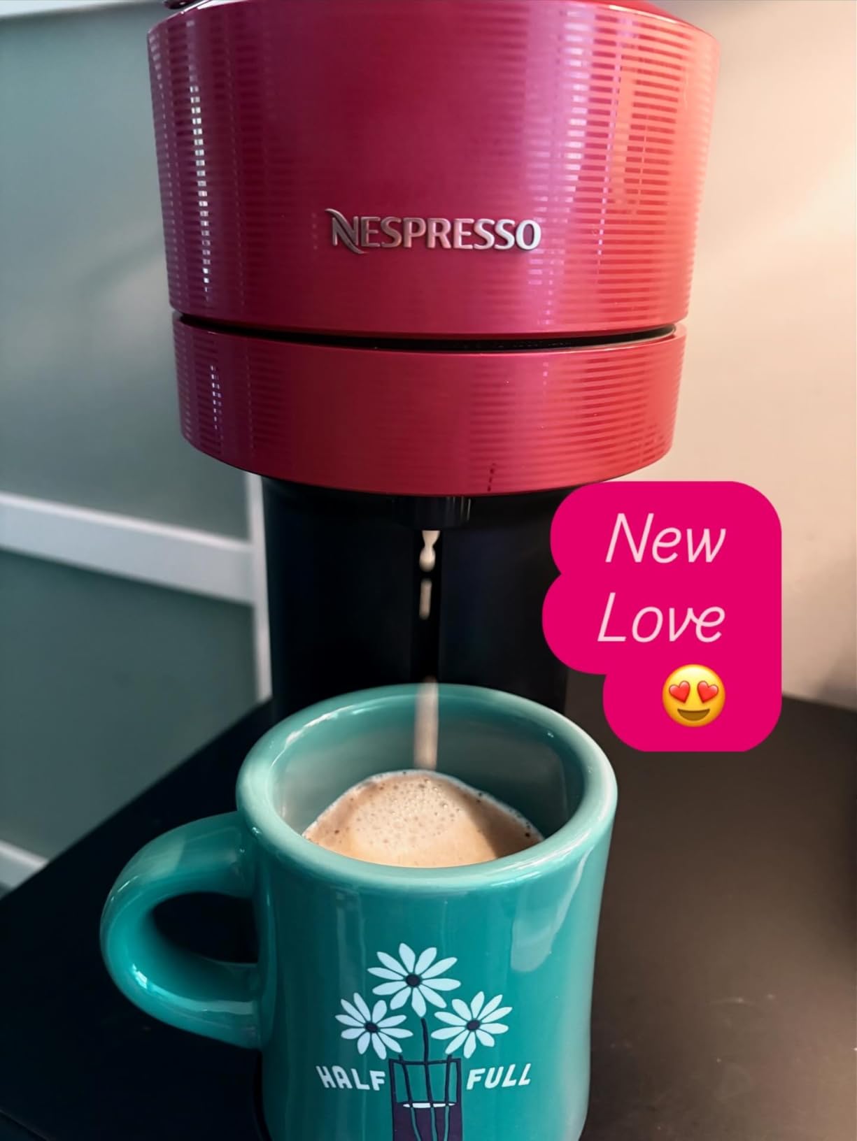 Nespresso Vertuo Next Coffee and Espresso Maker by Breville, Navy - Customer Photo 2