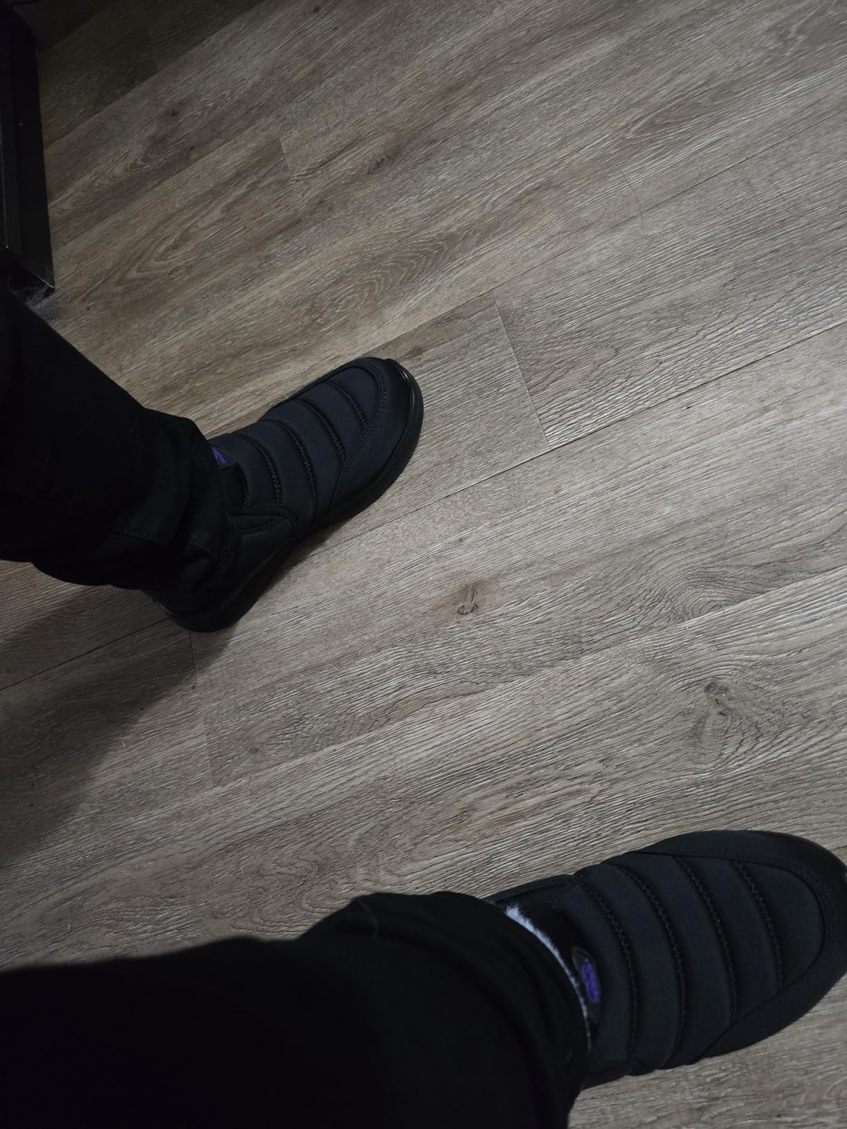 SHIBEVER Winter Boots for Women: Warm Fur Lined Slip on Ankle Snow Boots Comfortable Waterproof Anti-slip Outdoor Shoes Customer Review SHIBEVER Winter Boots for Women: Warm Fur Lined Slip on Ankle Snow Boots Comfortable Waterproof Anti-slip Outdoor Shoes - Customer Photo 1