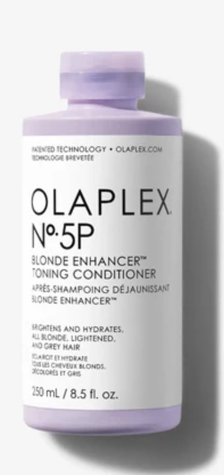 Olaplex No. 5P Blonde Enhancer Purple Toning Conditioner, Repairs, Hydrates, & Brightens All Blonde, Lightened, & Grey Hair - Customer Photo 1