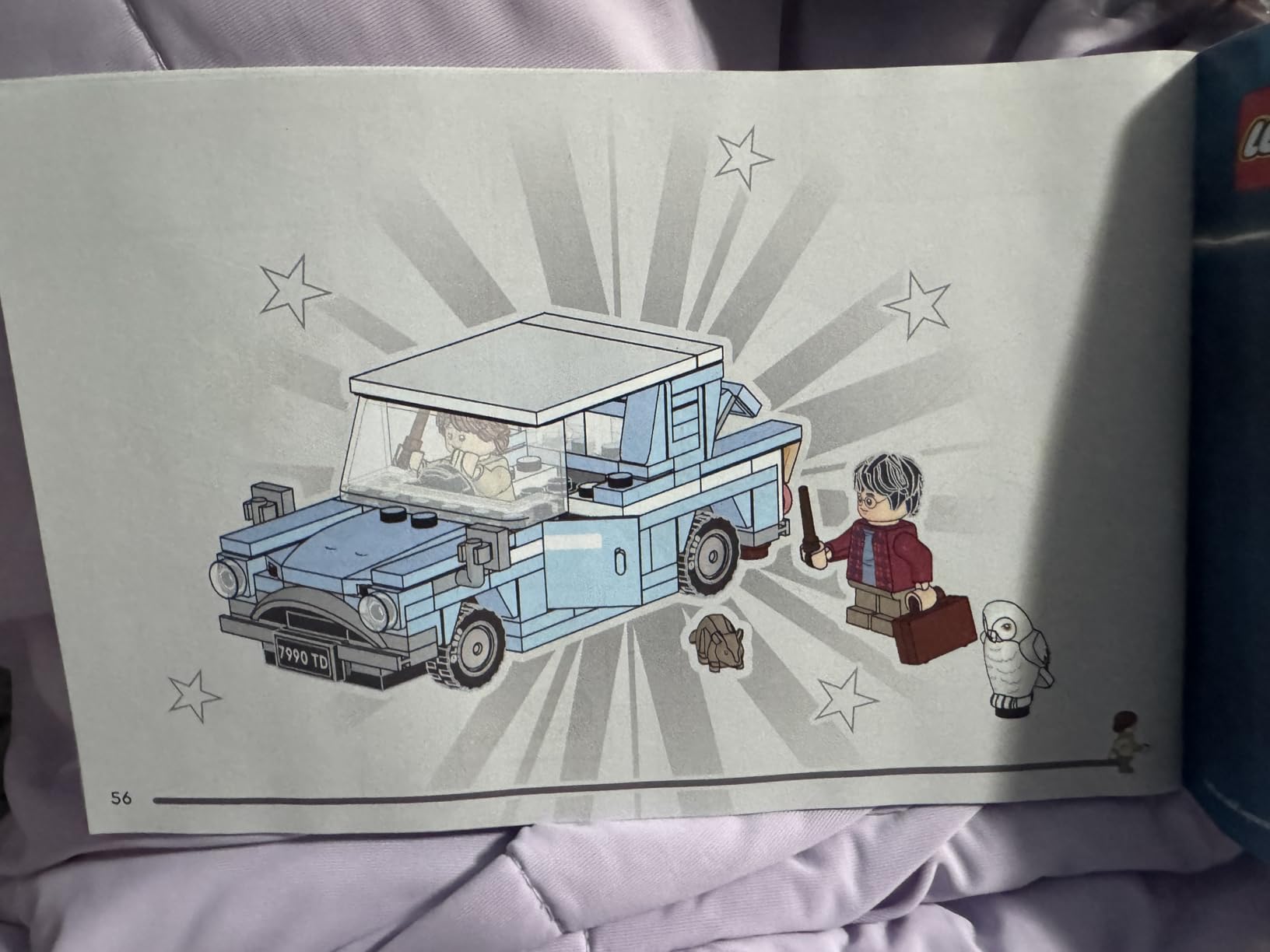 LEGO Harry Potter Flying Ford Anglia, Buildable Car Toy with 2 Minifigures for Role Play, Fantasy Playset for Kids, Harry Potter Car, Gift for Boys, Girls and Any Fan Ages 7 and Up, 76424 - Customer Photo 2