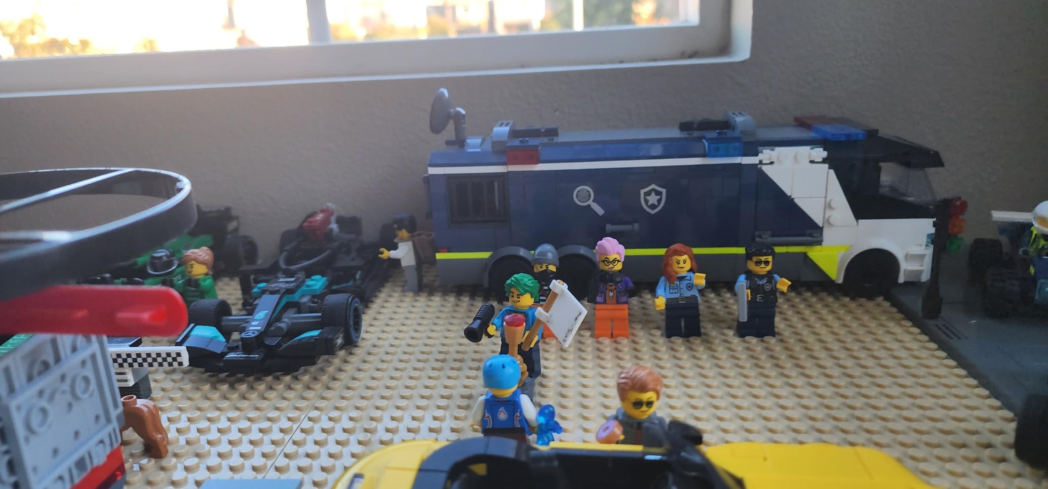 LEGO City Police Mobile Crime Lab Truck Toy, Pretend Play Police Toy, Includes Quad Bike, 2 Officers, 1 Scientist and 2 Crook Minifigures, Police Truck for Kids Ages 7 Plus, 60418 - Customer Photo 3