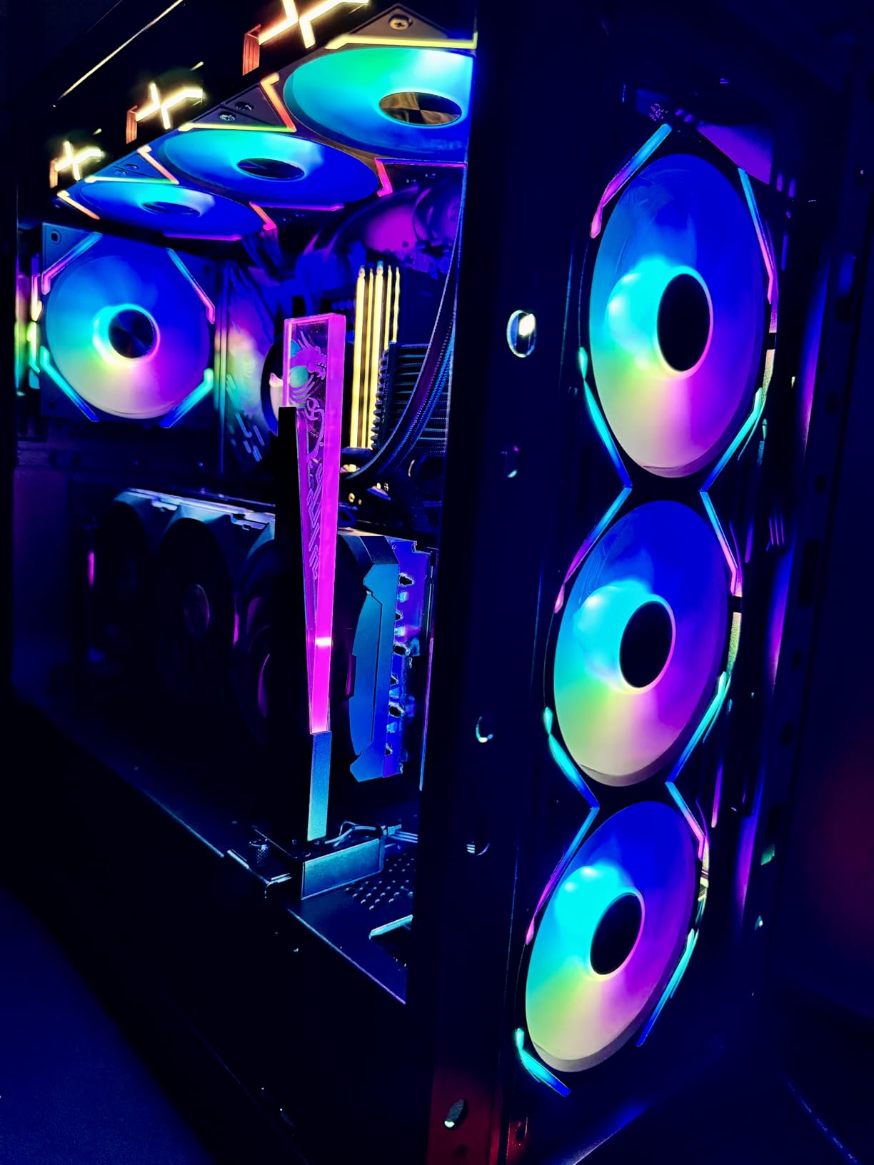 CORSAIR Dominator Titanium RGB DDR5 RAM 32GB (2x16GB) DDR5 6000MHz CL30 Intel XMP iCUE Compatible Computer Memory - Black (CMP32GX5M2B6000C30) Customer Review CORSAIR Dominator Titanium RGB DDR5 RAM 32GB (2x16GB) DDR5 6000MHz CL30 Intel XMP iCUE Compatible Computer Memory - Black (CMP32GX5M2B6000C30) - Customer Photo 3