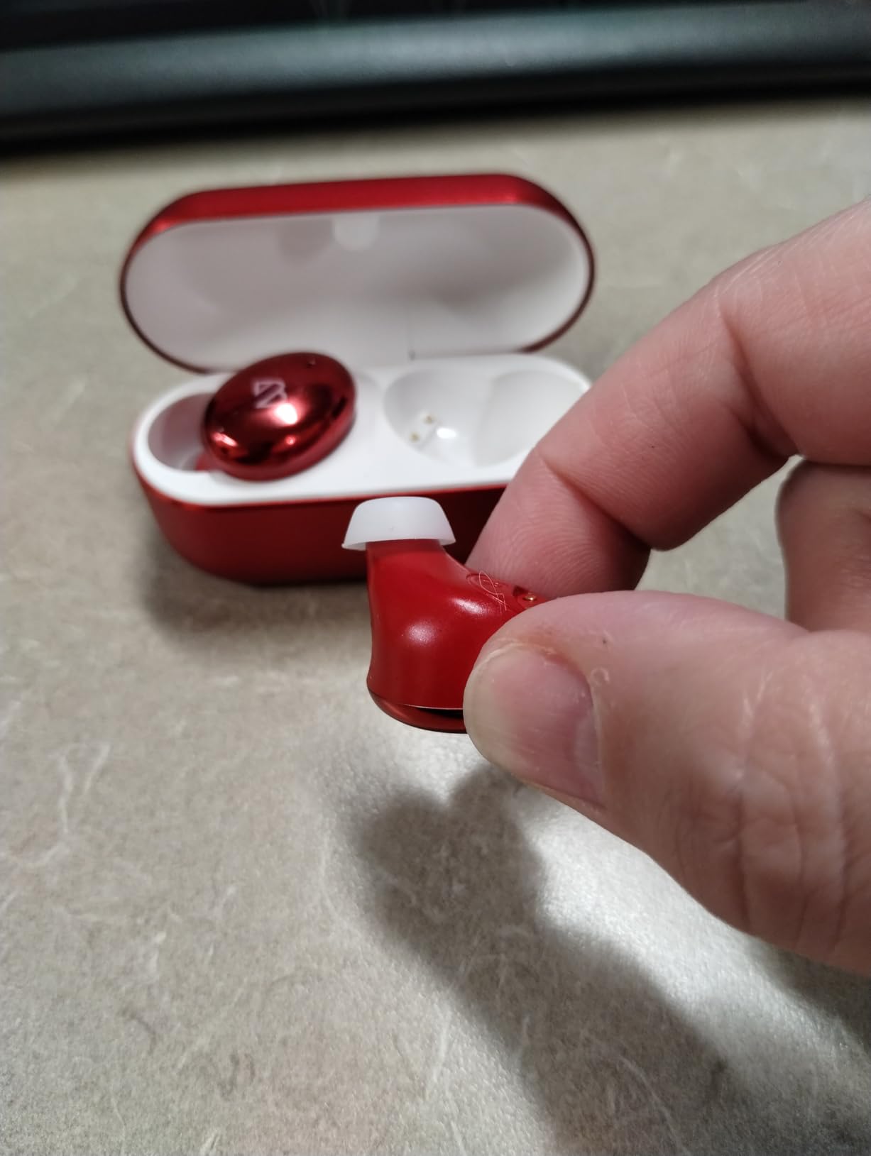 Back Bay Audio Tempo 30 Wireless Earbuds for Small Ears - Award-Winning Sound, Sweatproof Bluetooth Earbuds, Comfortable Ear Buds for Women, Pink Earphones Small Ear Canals, Long Battery Headphones Customer Review Back Bay Audio Tempo 30 Wireless Earbuds for Small Ears - Award-Winning Sound, Sweatproof Bluetooth Earbuds, Comfortable Ear Buds for Women, Pink Earphones Small Ear Canals, Long Battery Headphones - Customer Photo 2