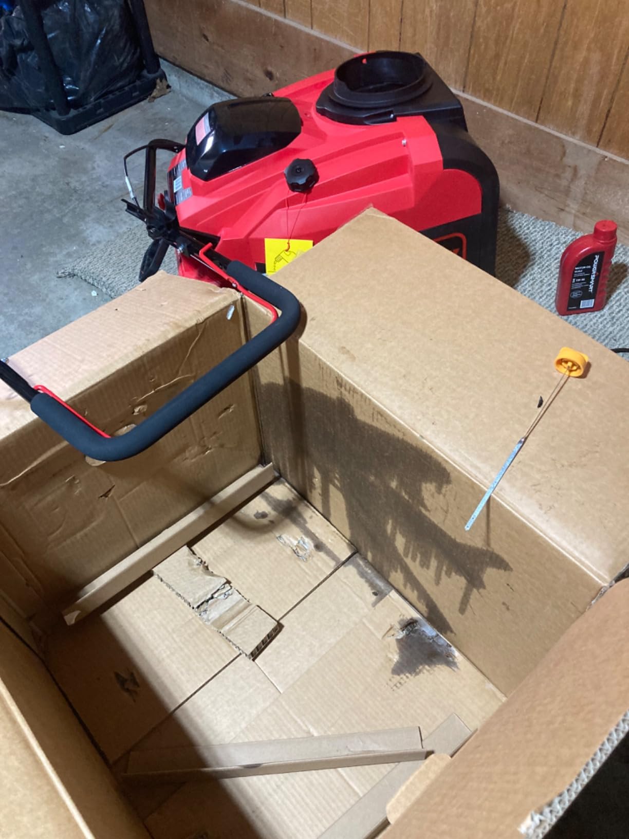 PowerSmart Single-Stage Gas Snow Blower with Electric Start, 21-Inch, 212cc 4-Stroke Engine, LED Light Customer Review PowerSmart Single-Stage Gas Snow Blower with Electric Start, 21-Inch, 212cc 4-Stroke Engine, LED Light - Customer Photo 1