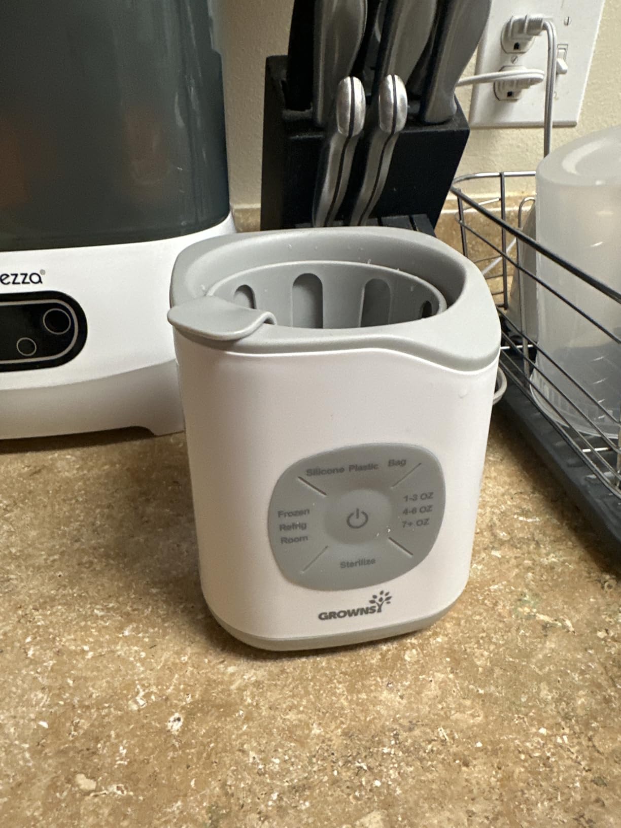 GROWNSY Bottle Warmer, Baby Bottle Warmer Fast for Breastmilk & Formula, Accurate Temperature Control, Milk Warmer for All Bottles with Thaw, Sterilizing, Keep Warm, Heat Food - Customer Photo 4