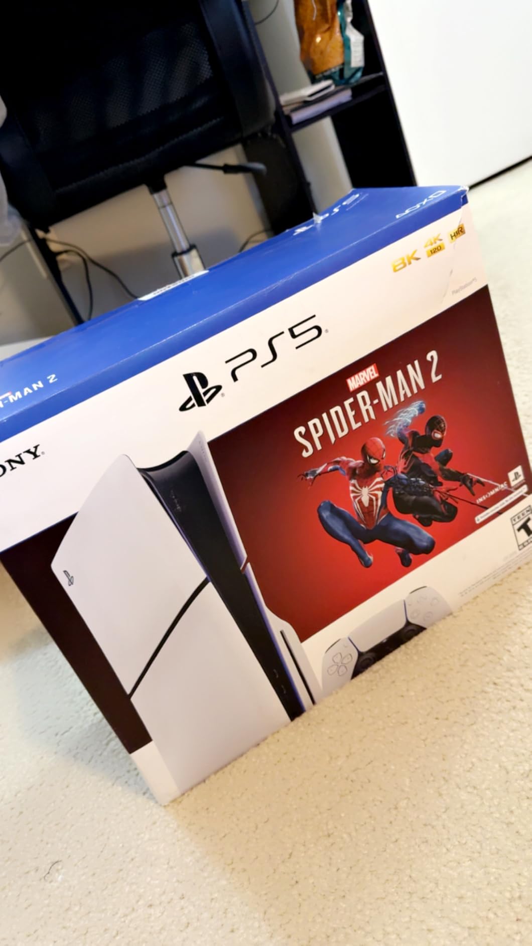 PlayStation 5 Console - Marvel's Spider-Man 2 Bundle (slim) Customer Review PlayStation 5 Console - Marvel's Spider-Man 2 Bundle (slim) - Customer Photo 1