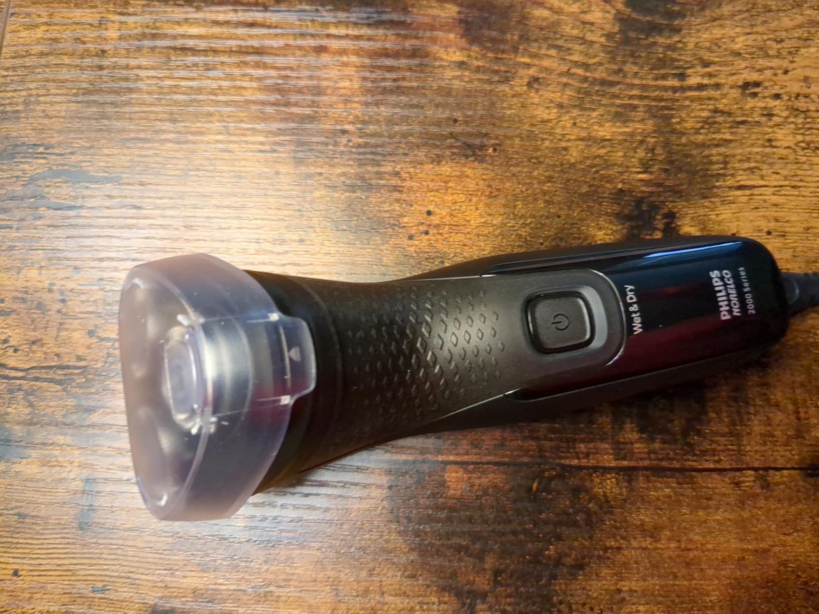 Philips Norelco Shaver 2400 Series, Wet and Dry Electric Shaver, Pop-up Trimmer, P-Cap, Deep Black, Model X3001/90 - Customer Photo 1