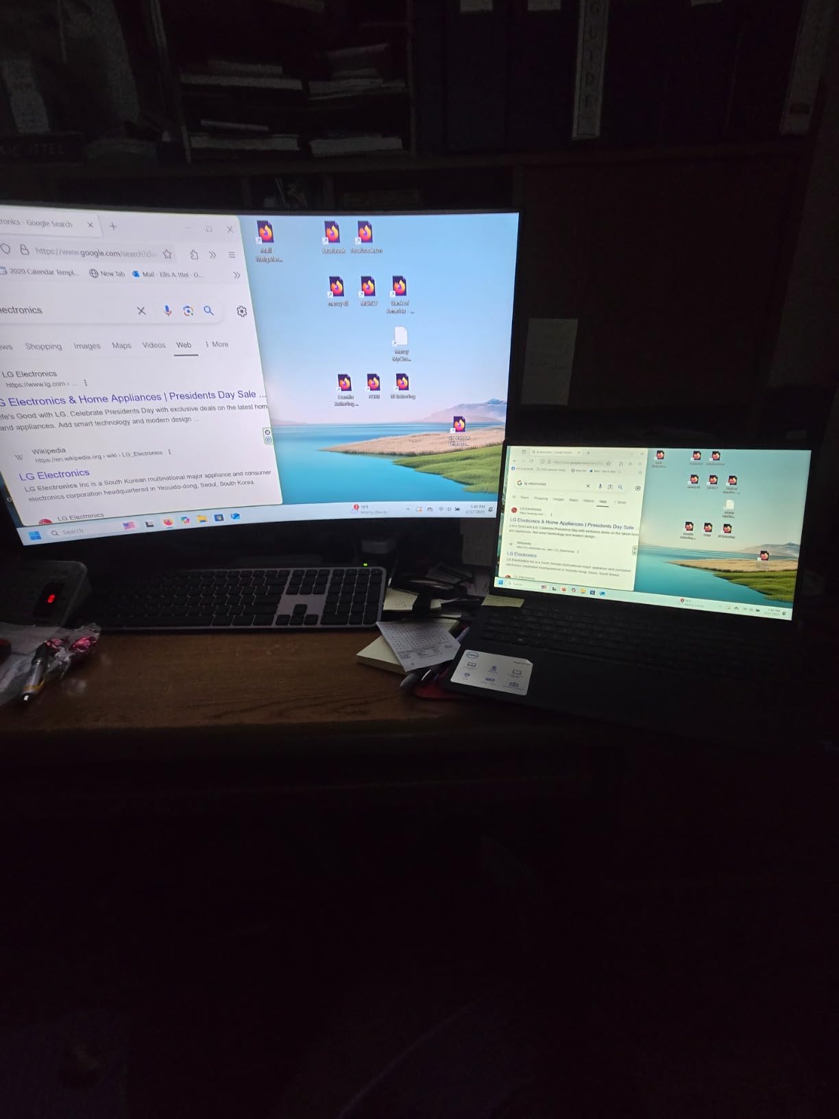 LG 32MR50C-B Curved Monitor 32-Inch FHD 100Hz AMD FreeSync OnScreen Control Dynamic Action Sync Black Stabilizer Tilt Stand (HDMI) - Black - Customer Photo 1