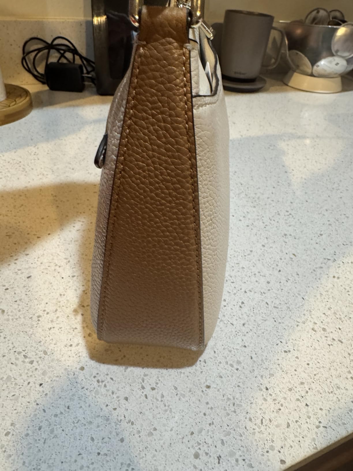 kate spade new york womens Hudson Pebbled Leather Convertible Crossbody - Customer Photo 1