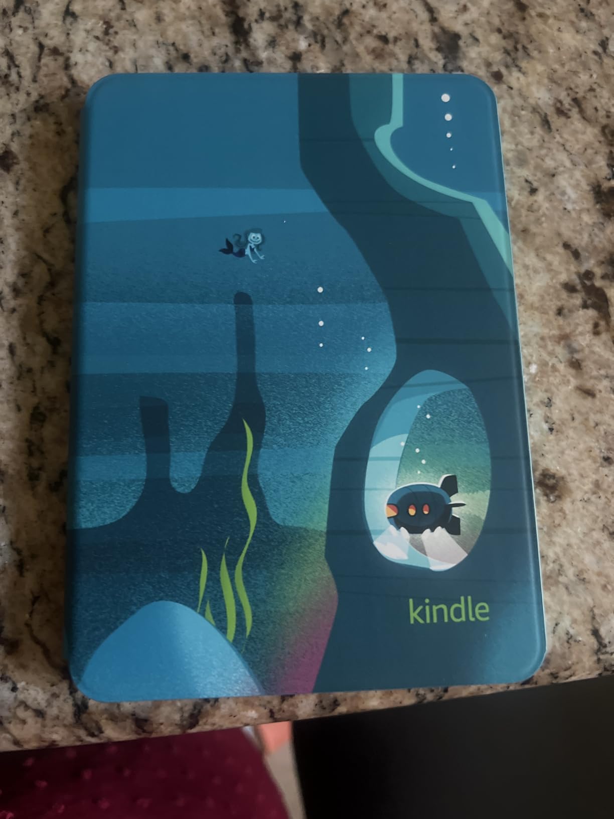 Amazon Kindle Kids 16GB (newest model) - If it breaks, we will replace it, includes ad-free books and cover, with glare-free display, faster page turns - Unicorn Valley - Customer Photo 5