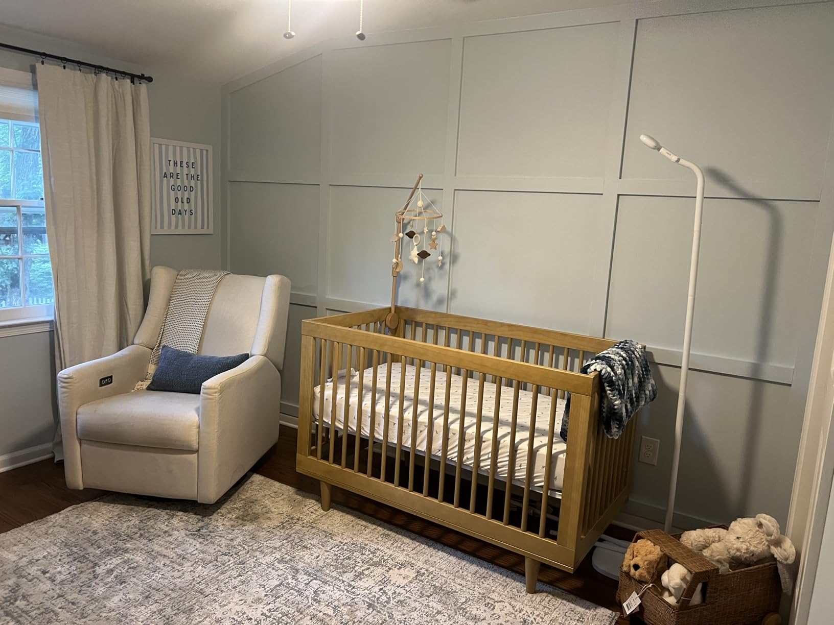 Marley 3-in-1 Convertible Baby Crib, Walnut | GREENGUARD Gold Certified, FSC Certified, Converts to Toddler Bed & Daybed, 4 Adjustable Mattress Heights - Easy Assembly customer photo 2