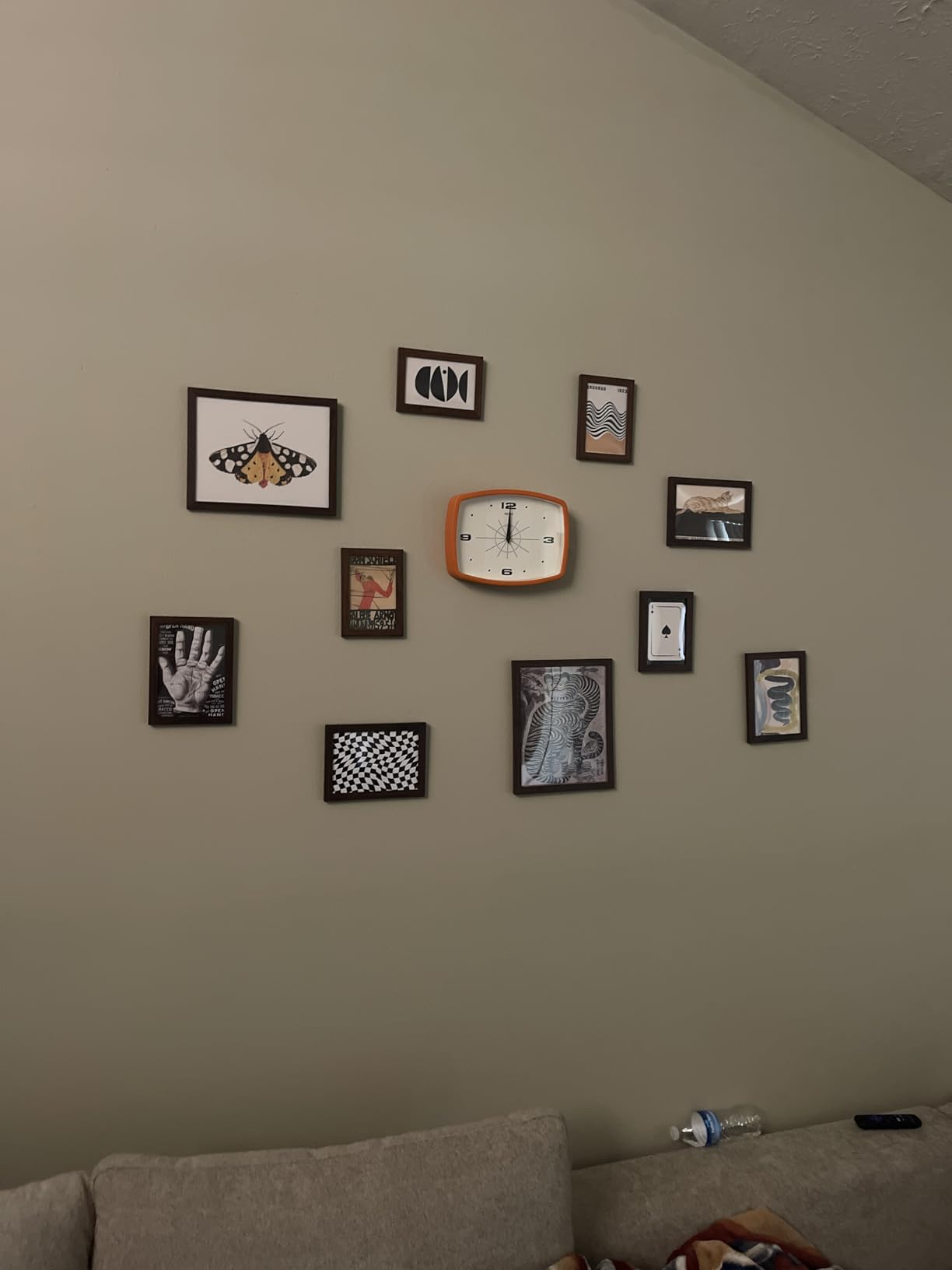 97 Decor Vintage Eclectic Wall Art Collage - Abstract Modern Art Prints For Wall Decor, Cool Funky Pictures Maximalist Paintings Retro Bauhaus Posters Set For Dorm Bedroom Home Decorations (Unframed) - Customer Photo 1