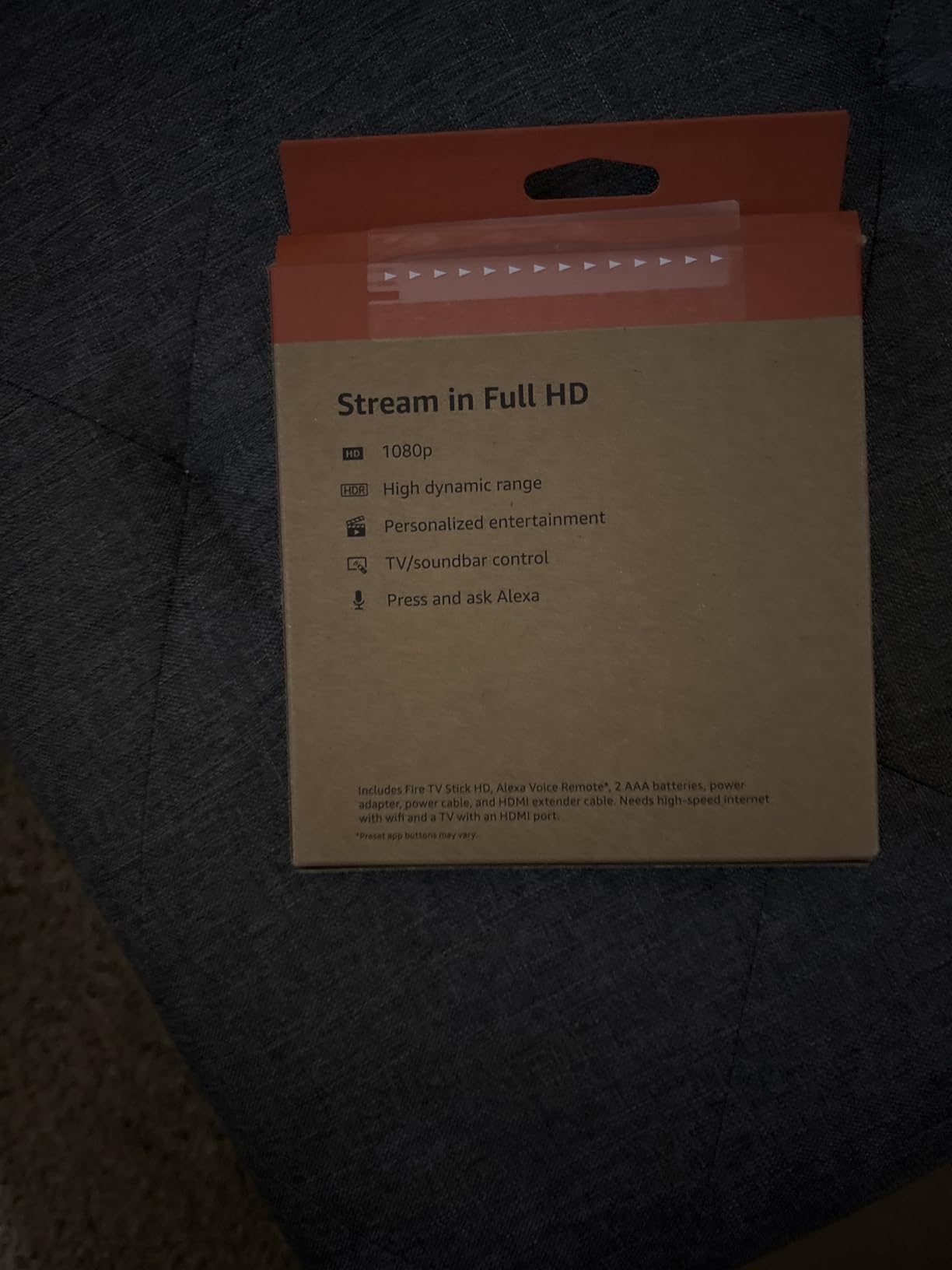 Amazon Fire TV Stick HD (newest model), free and live TV, Alexa Voice Remote, smart home controls, HD streaming - Customer Photo 4