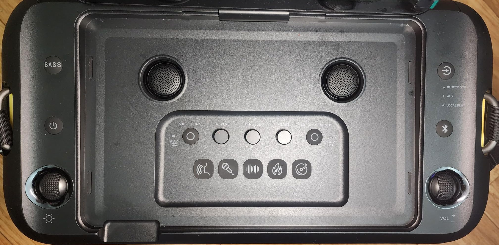 Ikarao Smart Karaoke Machine for Adults - with Lyrics Display, 32GB Karaoke Tablet, 2 Wireless Mics, Professional Karaoke System, 300W Peak Power, 4 DJ Lights, Karaoke Speaker for Any Occasion - Customer Photo 2