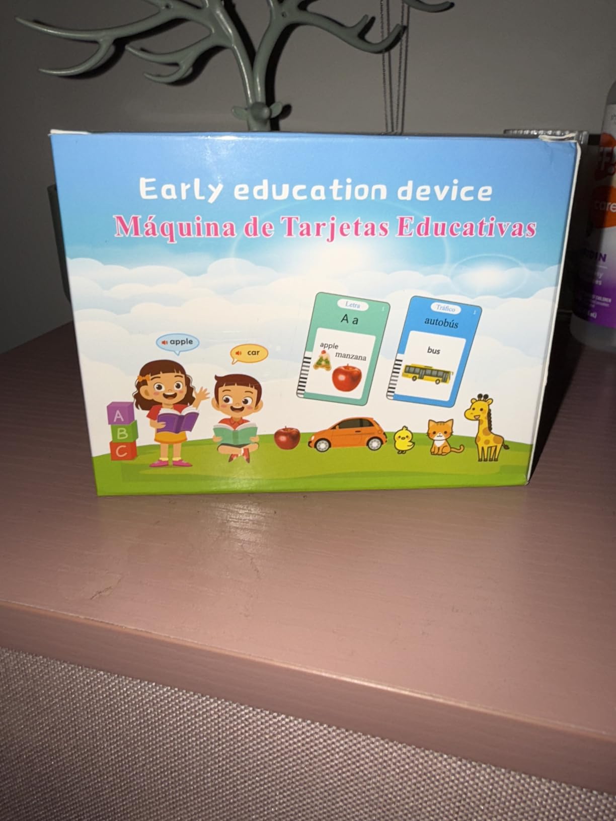 Talking Flash Cards for Toddlers 1 2 3 4 Year Olds, Montessori Language Learning with 224 Words, Pocket Speech Therapy and Autism Playthings, Children's Sensory Educational Device - Customer Photo 1