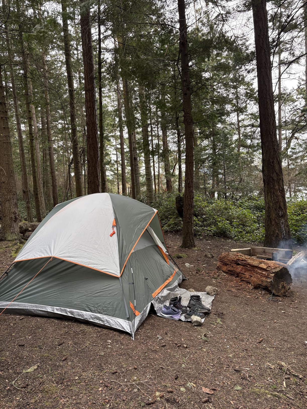 1/2/4/5/6 Person Dome Tents for Camping, Lightweight Portable Backpacking Tent, Small Easy Set Up Outdoor Waterproof Camping Hiking Tent for Adults - Customer Photo 1