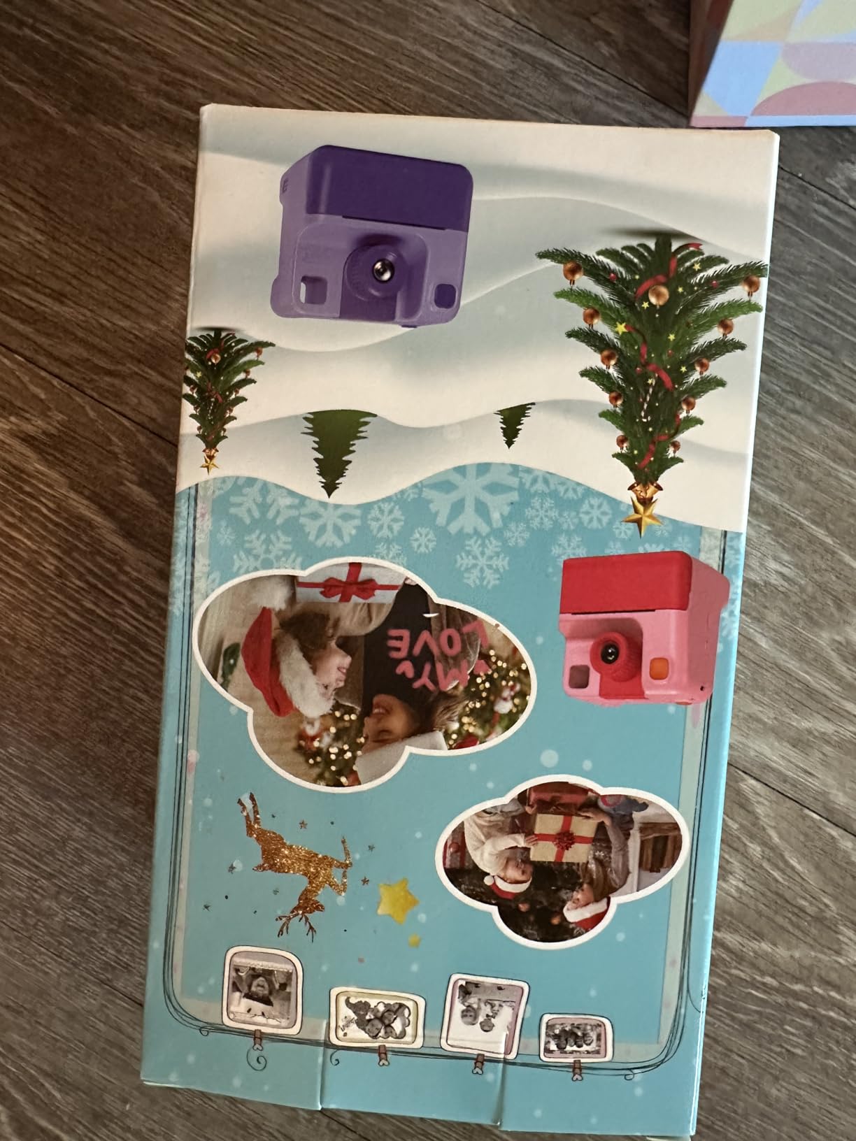 Instant Print Camera for Kids, 1080P Kids Instant Cameras,HD Digital Video Cameras Toddler 3 Print Paper & 32G Card,Christams Birthday Gifts for Girls Boys Age 3-12 (Black) - Customer Photo 1