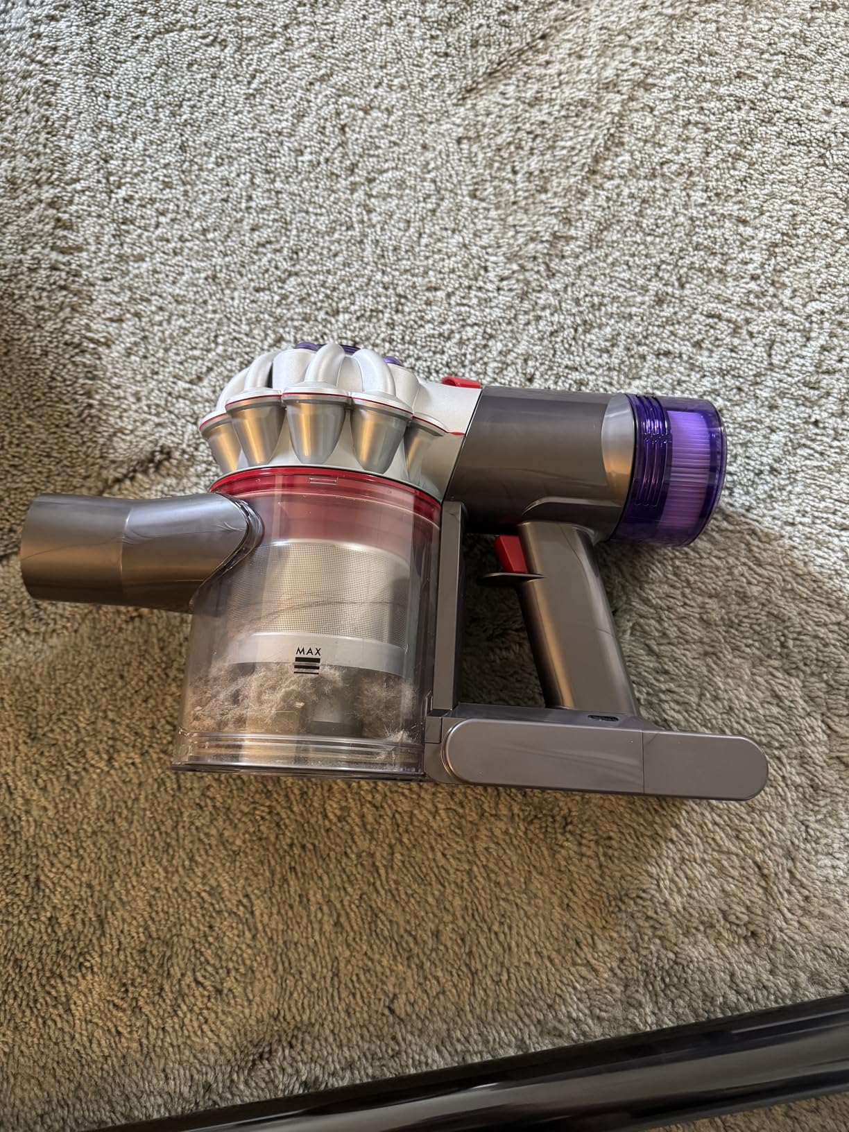 Dyson V8 Plus Cordless Vacuum, Cleans Hard Floors and Carpets, Detangles, Converts to Handheld, 115AW, 2 Power Modes, Up to 40 Minutes - Customer Photo 3