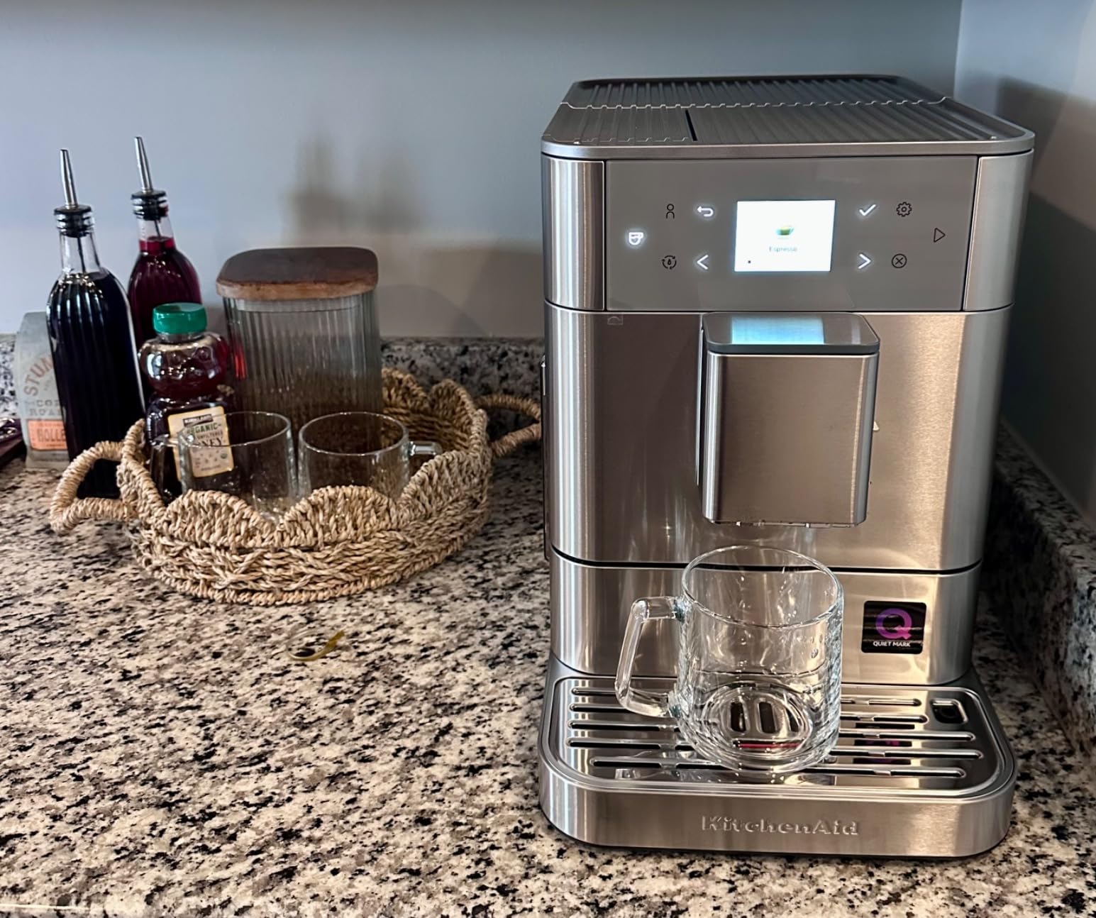KitchenAid Fully Automatic Espresso Machine KF6, KES8556SX, Stainless Steel - Customer Photo 1