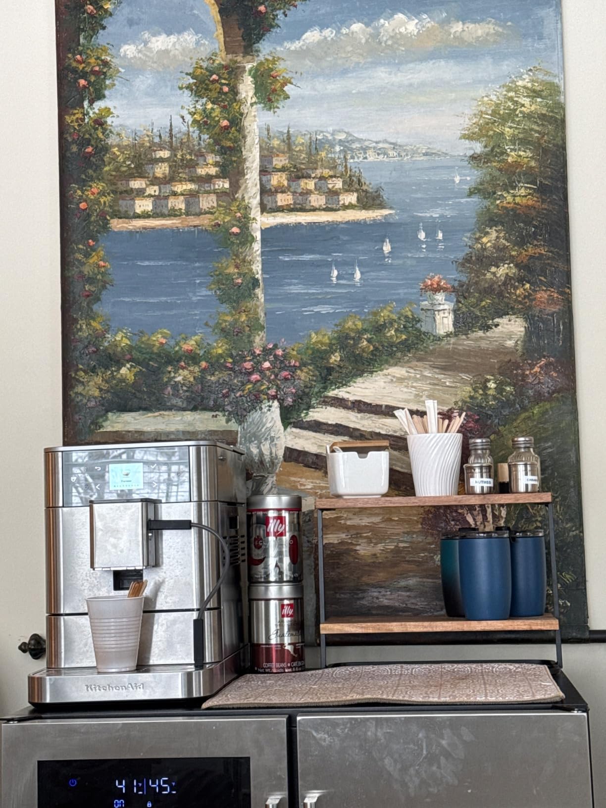 KitchenAid Fully Automatic Espresso Machine KF6, KES8556SX, Stainless Steel - Customer Photo 3