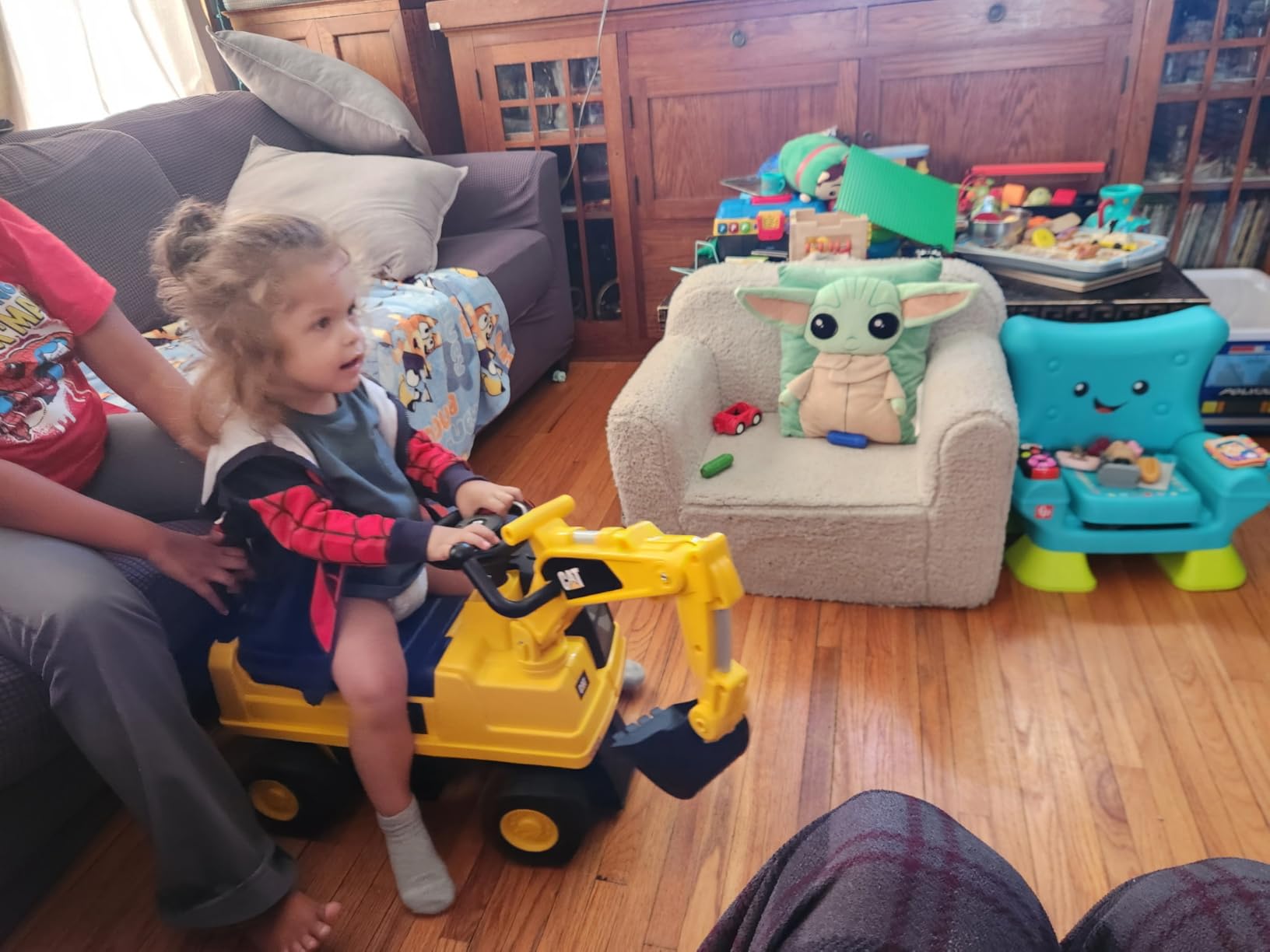 Best Ride On Cars CAT Excavator Push Car - Customer Photo 1