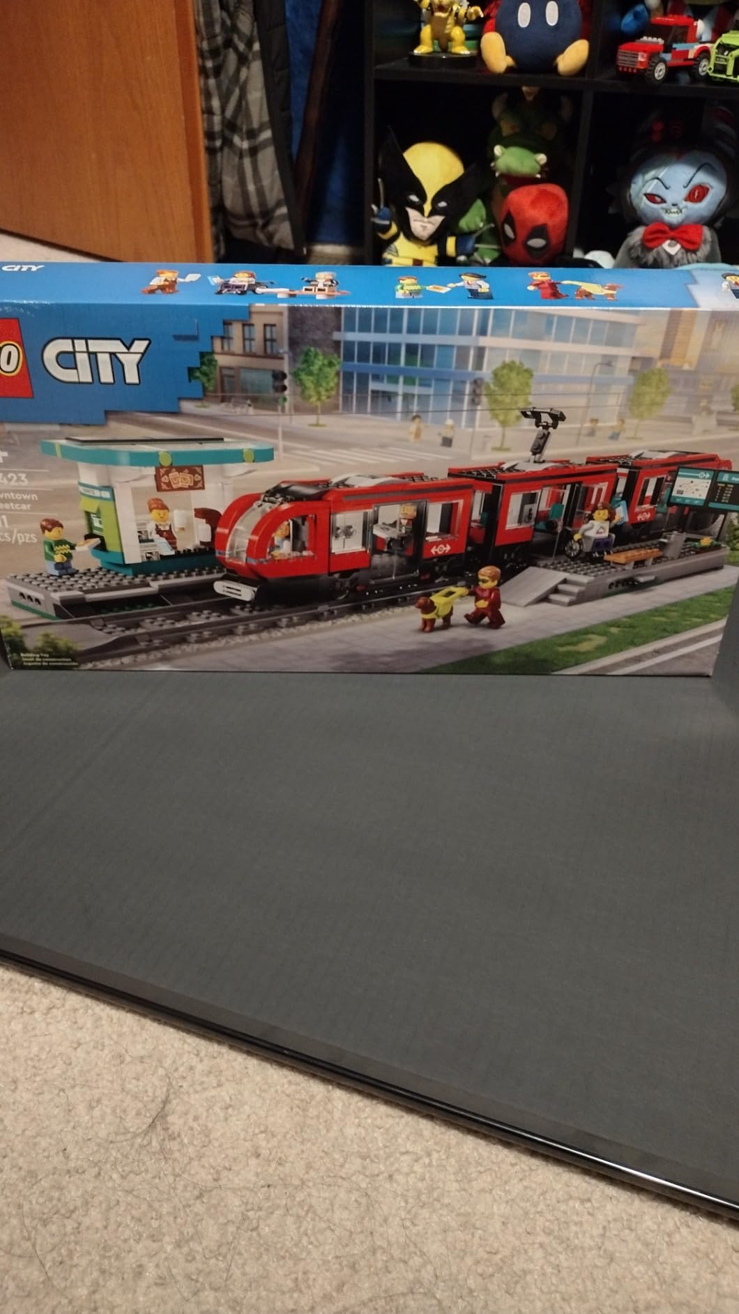 LEGO City Downtown Streetcar and Station Train Set - Kids Toy Train Building Set for Pretend Play & Imagination, Ages 7+ - Gift Ideas for Boys & Girls Birthdays - 60423 - Customer Photo 3