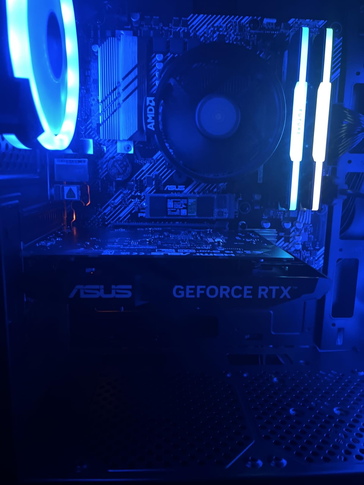 ASUS Dual NVIDIA GeForce RTX 3050 6GB OC Edition Gaming Graphics Card - PCIe 4.0, 6GB GDDR6 Memory, HDMI 2.1, DisplayPort 1.4a, 2-Slot Design, Axial-tech Fan Design, 0dB Technology, Steel Bracket Customer Review ASUS Dual NVIDIA GeForce RTX 3050 6GB OC Edition Gaming Graphics Card - PCIe 4.0, 6GB GDDR6 Memory, HDMI 2.1, DisplayPort 1.4a, 2-Slot Design, Axial-tech Fan Design, 0dB Technology, Steel Bracket - Customer Photo 2