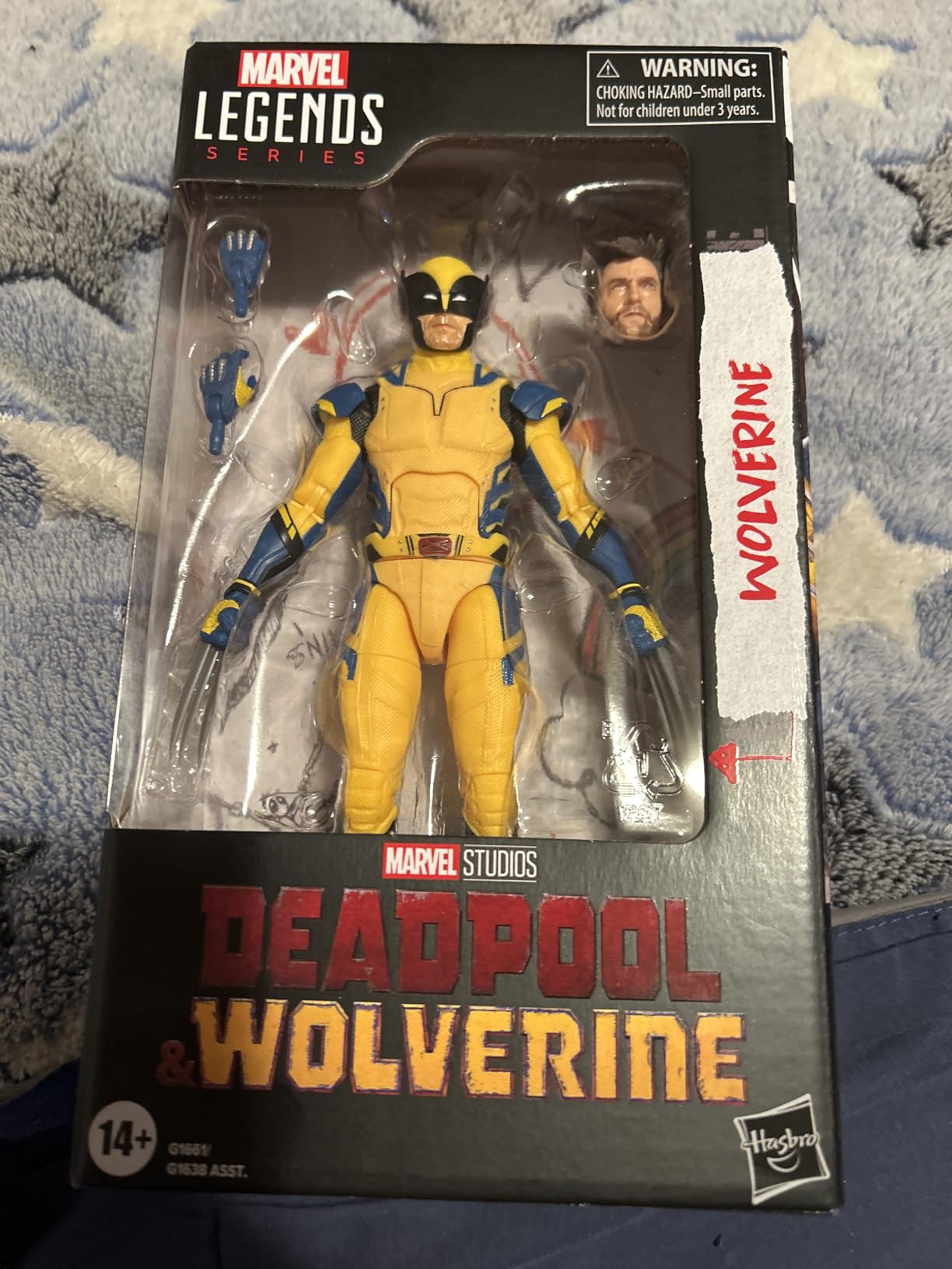 Marvel Legends Series Wolverine, Deadpool & Wolverine Collectible 6 Inch Action Figure for Adults Ages 14 and Up - Customer Photo 4