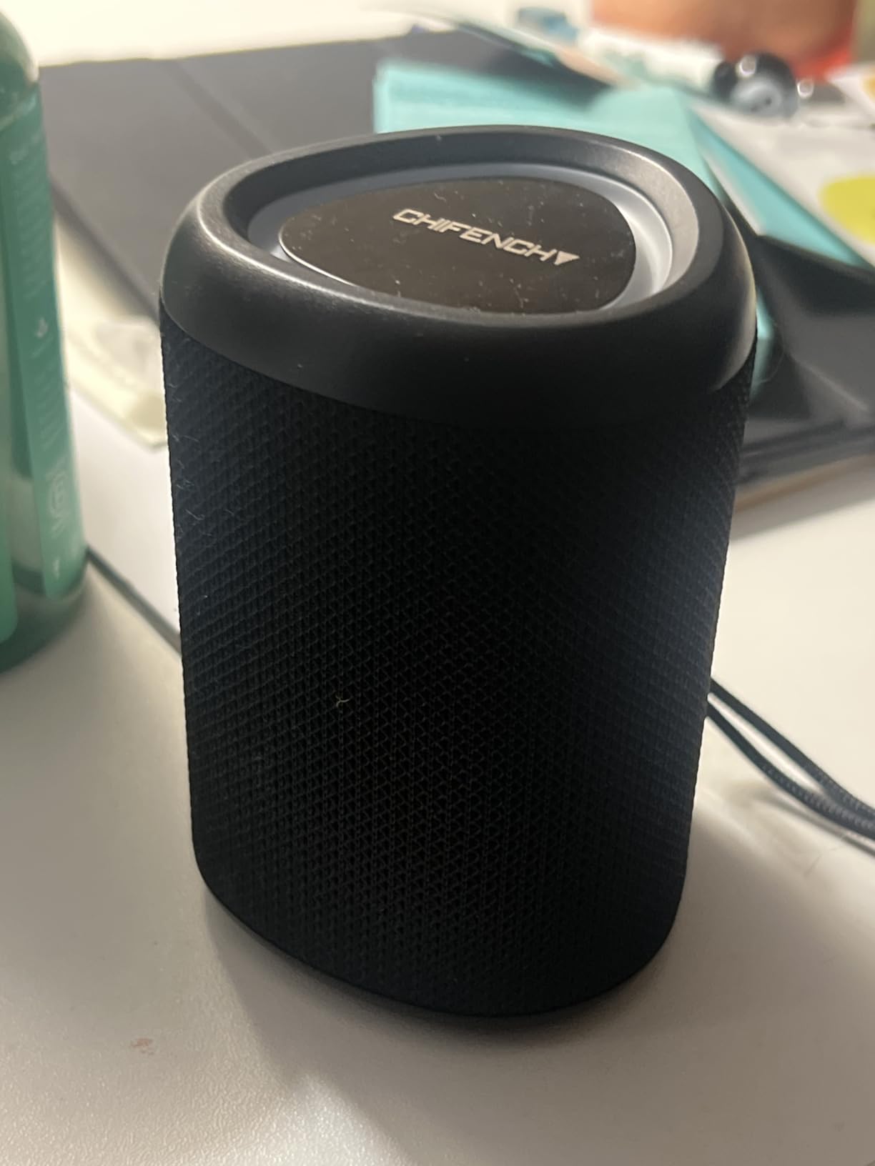 Portable Bluetooth Speaker with Lights, Stocking Stuffers, Powerful Crystal Clear Sound, IPX5 Waterproof, All Day Playtime, BT 5.3, TWS Paring - Customer Photo 3