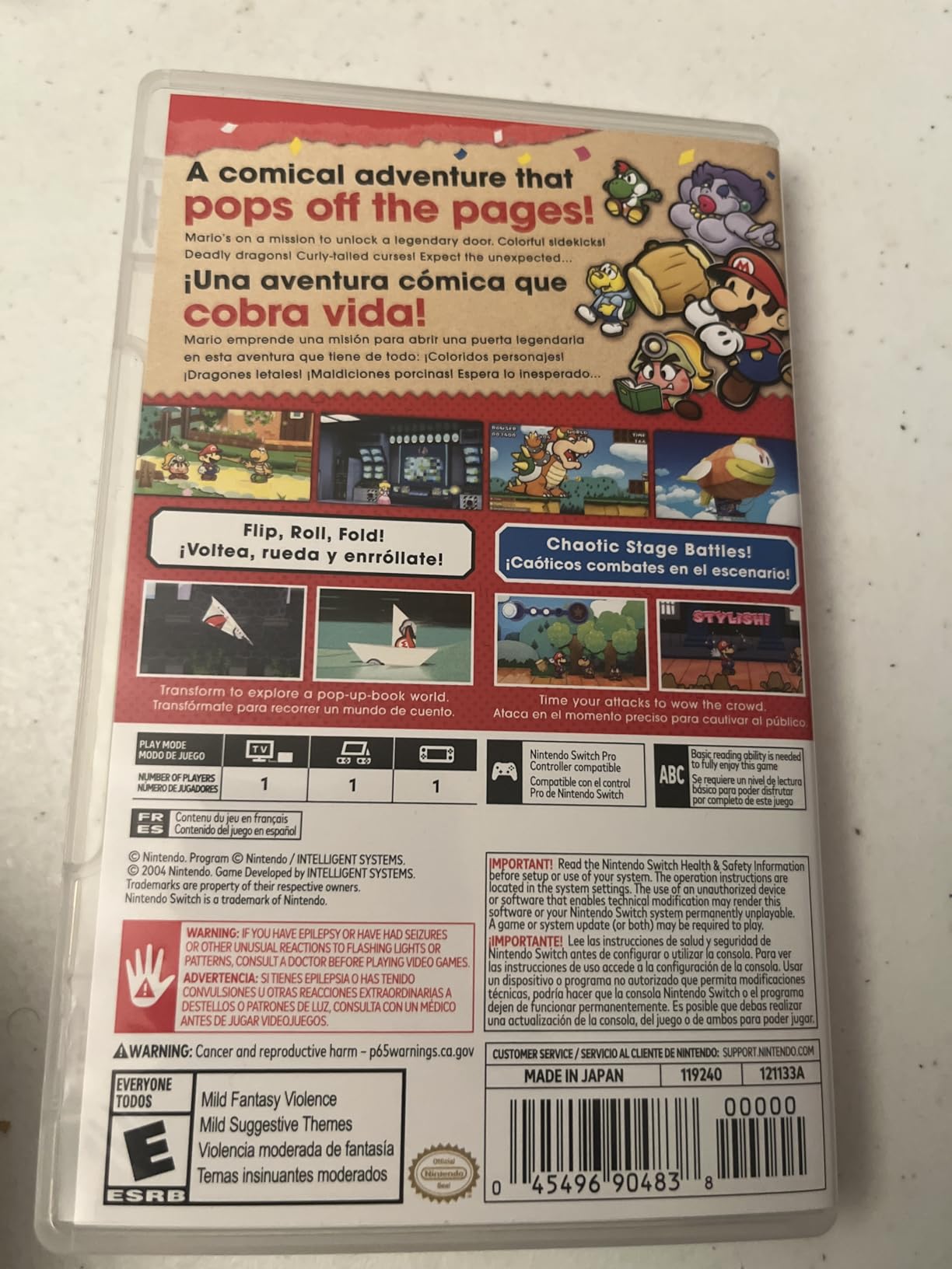 Paper Mario: The Thousand-Year Door Customer Review Paper Mario: The Thousand-Year Door - Customer Photo 2