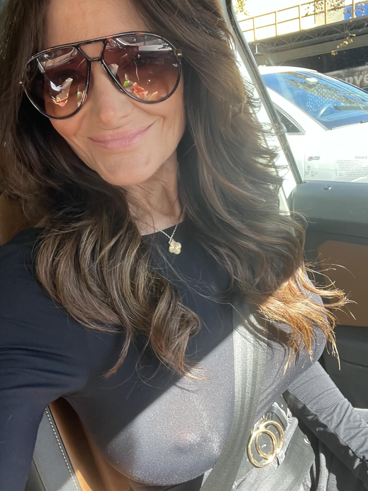 livho Trendy Polarized Square Aviator Sunglasses Women Men Square Eyewear Frame, Retro Sun Glasses for Women Men 2025 Shades - Customer Photo 3