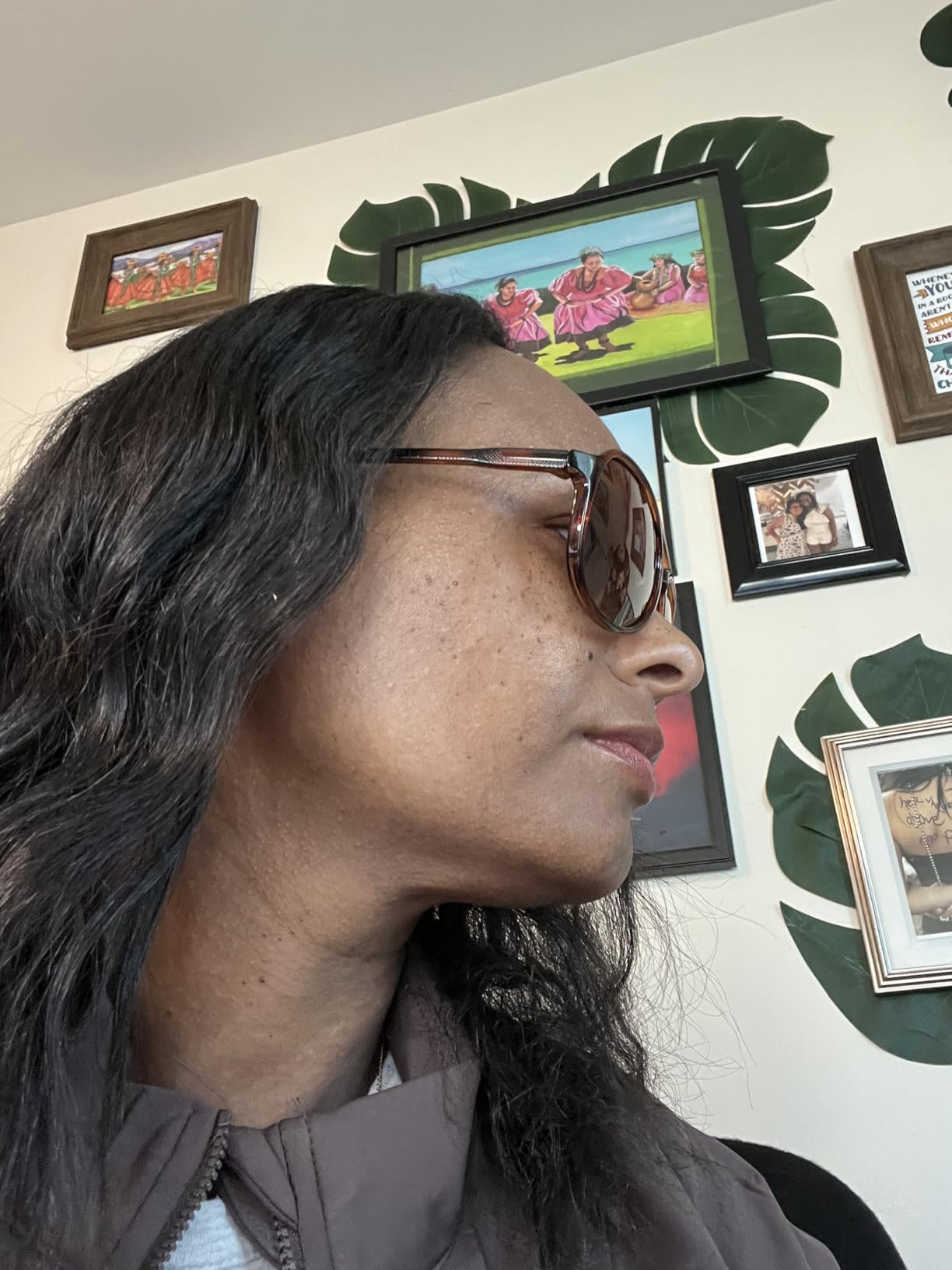 livho Trendy Polarized Aviator Sunglasses Women Men, Retro Sun Glasses for Women Men 2025, Oversized UV Protection Shades - Customer Photo 4