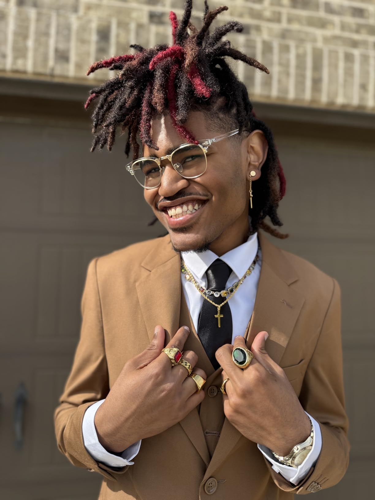 Ties for Men, Mens Ties Solid Color, Men's Neckties Satin, Formal Tie for Wedding Business Graduation - Customer Photo 1