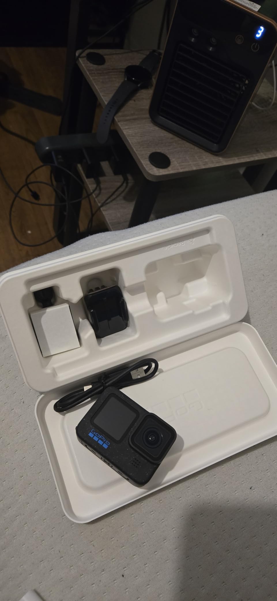 GoPro HERO12 Black - Waterproof Action Camera with 5.3K60 Ultra HD Video, 27MP Photos, HDR, 1/1.9