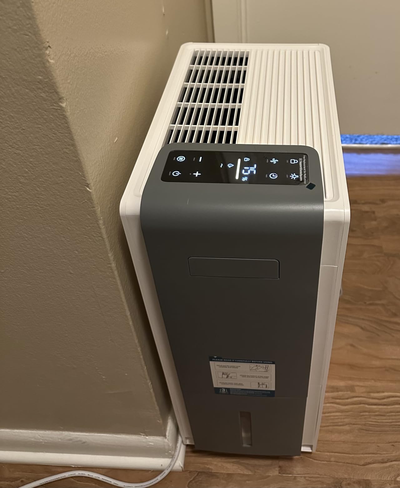 4500 Sq.Ft Most Efficient Energy Star 2025 Dehumidifier,AEOCKY Max 80 Pint/D(Standard 56Pint/D) Smart Compressor Dehumidifier with Drain Hose, Intelligent Humidistat,for Basement,Bedroom,Home,Bathroom - Customer Photo 1