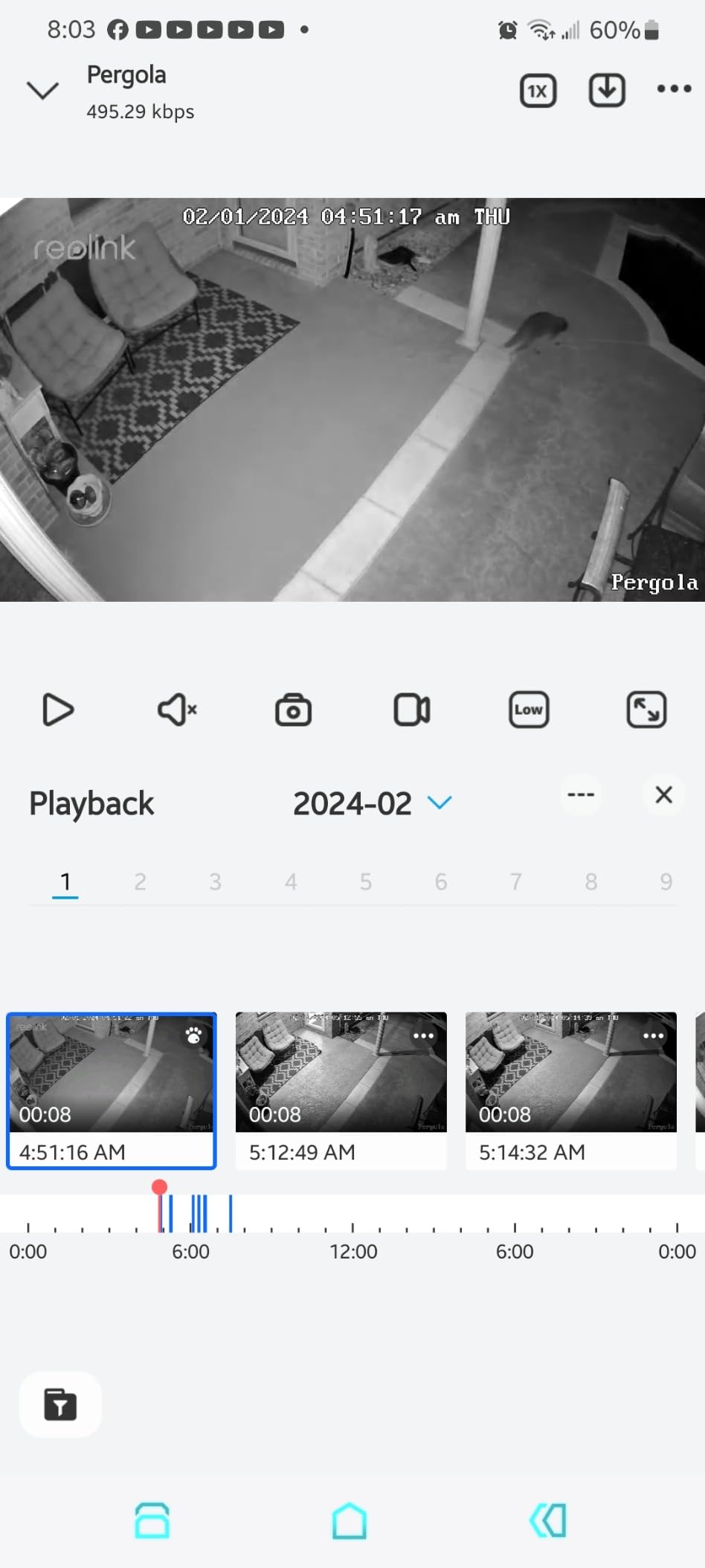 REOLINK 4K Solar Security Cameras Wireless Outdoor, 360° Pan Tilt, 8MP Color Night Vision, 2.4/5 GHz Wi-Fi 6, No Monthly Fee, Home Hub Compatible, Argus PT 4K+ 3W Solar Panel (Black) - Customer Photo 1