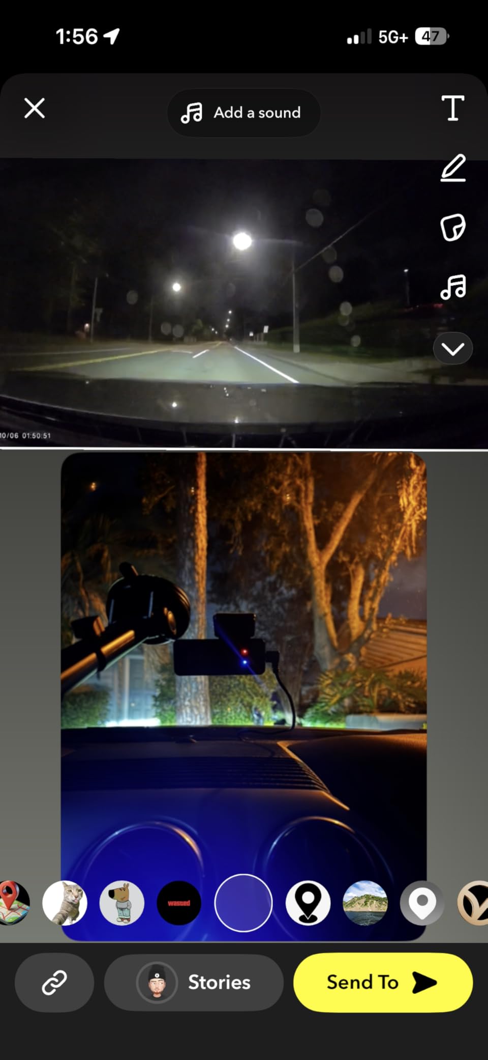 Dash Cam 1296P Front Dashcam, V300 WiFi Dash Camera for Cars with App, Night Vision, Mini Hidden Single Car Camera, Loop Recording, 24H Parking Mode, Support 256GB Max, Black Customer Review Dash Cam 1296P Front Dashcam, V300 WiFi Dash Camera for Cars with App, Night Vision, Mini Hidden Single Car Camera, Loop Recording, 24H Parking Mode, Support 256GB Max, Black - Customer Photo 1