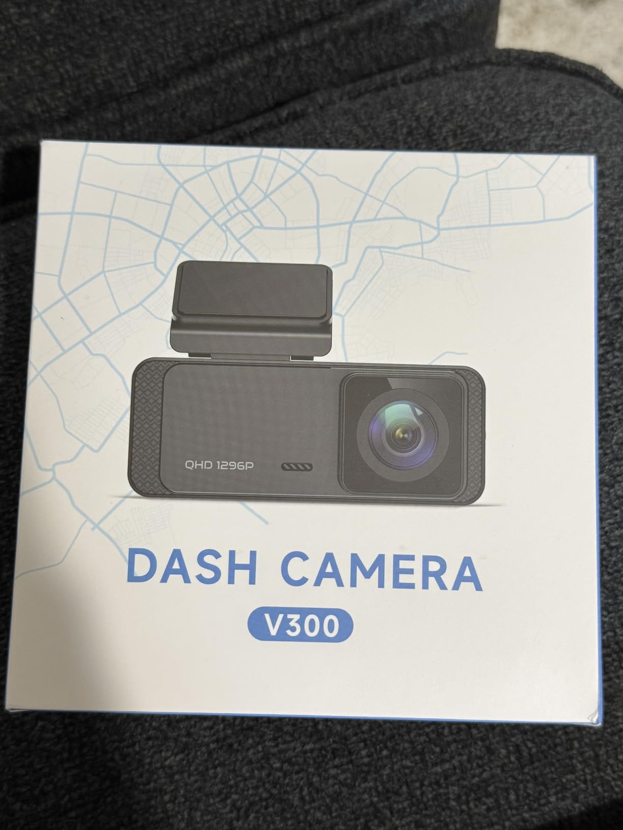 Dash Cam 1296P Front Dashcam, V300 WiFi Dash Camera for Cars with App, Night Vision, Mini Hidden Single Car Camera, Loop Recording, 24H Parking Mode, Support 256GB Max, Black Customer Review Dash Cam 1296P Front Dashcam, V300 WiFi Dash Camera for Cars with App, Night Vision, Mini Hidden Single Car Camera, Loop Recording, 24H Parking Mode, Support 256GB Max, Black - Customer Photo 3