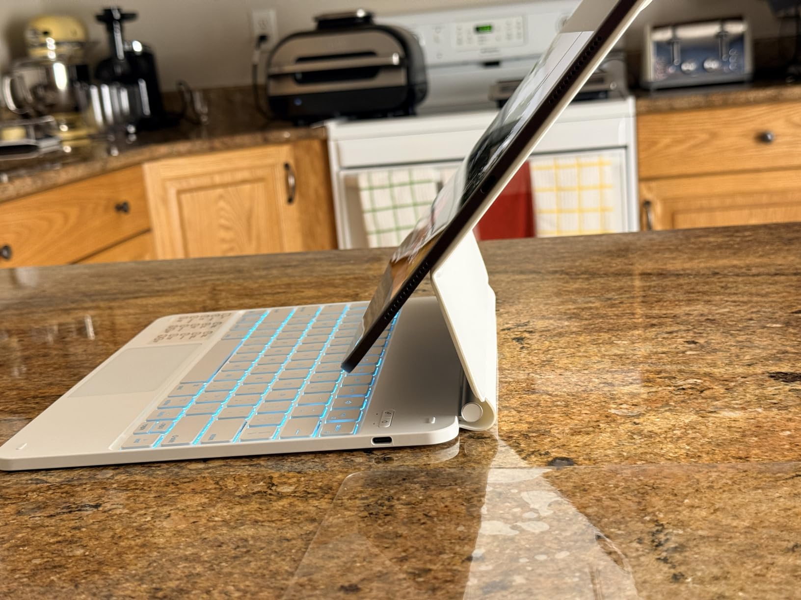 iPad Pro 13-Inch (M4): Built for Apple Intelligence, Ultra Retina XDR Display, 256GB, 12MP Front/Back Camera, LiDAR Scanner, Wi-Fi 6E, Face ID, All-Day Battery Life — Space Black - Customer Photo 1