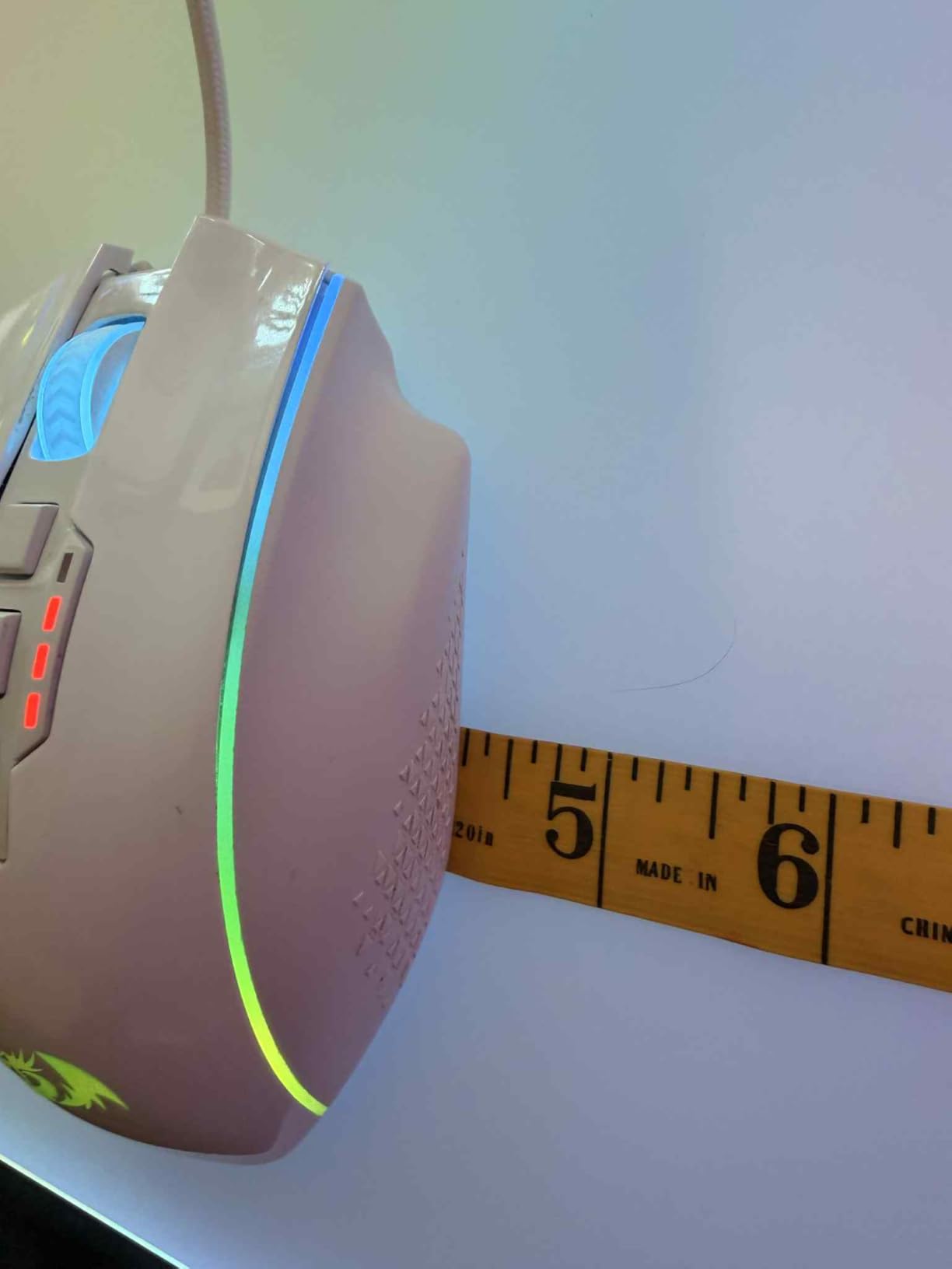 USB Mouse Wireless, 2.4G Cordless Computer Mouse with 6 Buttons, 5-Level Adjustable 4000 DPI, Ergonomic Portable Optical Computer Mice for Laptop, PC, Mac, iPad, 24-Month Battery Life (Black) - Customer Photo 3