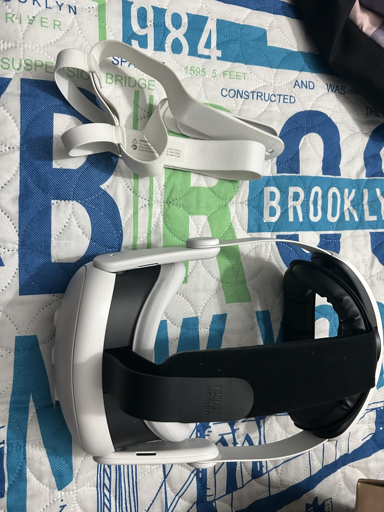 KIWI design K4 Head Strap, VR Headset Accessories for Meta Oculus Quest 3/3S, Non-Battery & Enhanced Support & Adjustable & Comfort Strap - Customer Photo 1