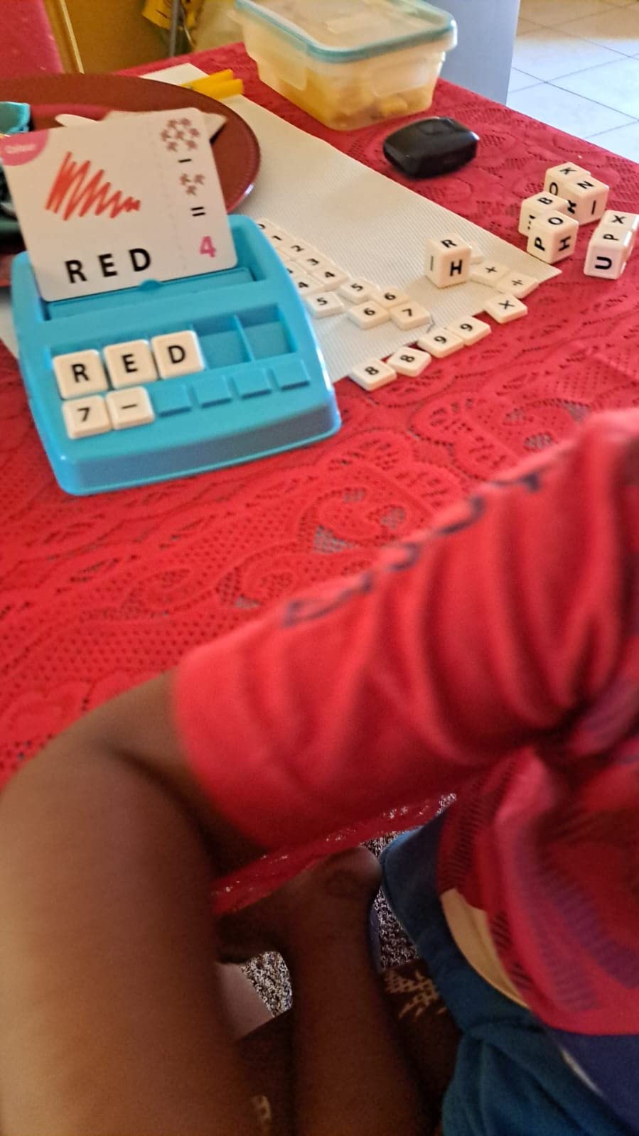 Educational Toys Learning Games for Kids 3-8, Matching Letter Spelling Early Math Game for Preschool& Kindergarten Kids Boys and Girls Light Blue,Christmas Birthday gift for 4 5 6 7 boys girls Customer Review Educational Toys Learning Games for Kids 3-8, Matching Letter Spelling Early Math Game for Preschool& Kindergarten Kids Boys and Girls Light Blue,Christmas Birthday gift for 4 5 6 7 boys girls - Customer Photo 2