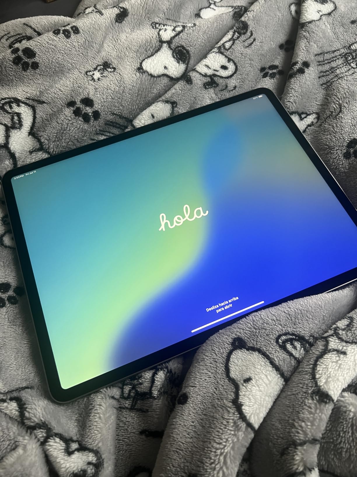 Apple 2024 iPad Air 11-inch, Wi-Fi, 128GB - Space Gray (Renewed) - Customer Photo 1