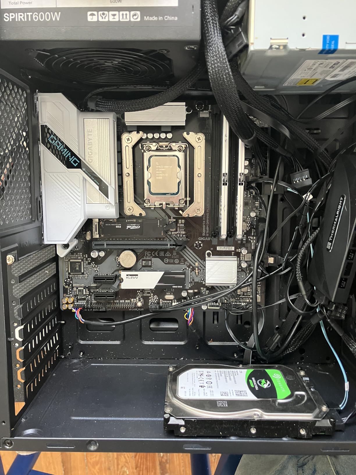 GIGABYTE B760M Gaming Plus WiFi DDR4 LGA 1700 Intel B760 M-ATX Motherboard with DDR4, 2* M.2, PCIe 4.0, Front USB 3.2 Gen 1 Type-C, WiFi 6 GbE LAN, Q-Flash Plus, PCIe EZ-Latch Customer Review GIGABYTE B760M Gaming Plus WiFi DDR4 LGA 1700 Intel B760 M-ATX Motherboard with DDR4, 2* M.2, PCIe 4.0, Front USB 3.2 Gen 1 Type-C, WiFi 6 GbE LAN, Q-Flash Plus, PCIe EZ-Latch - Customer Photo 1