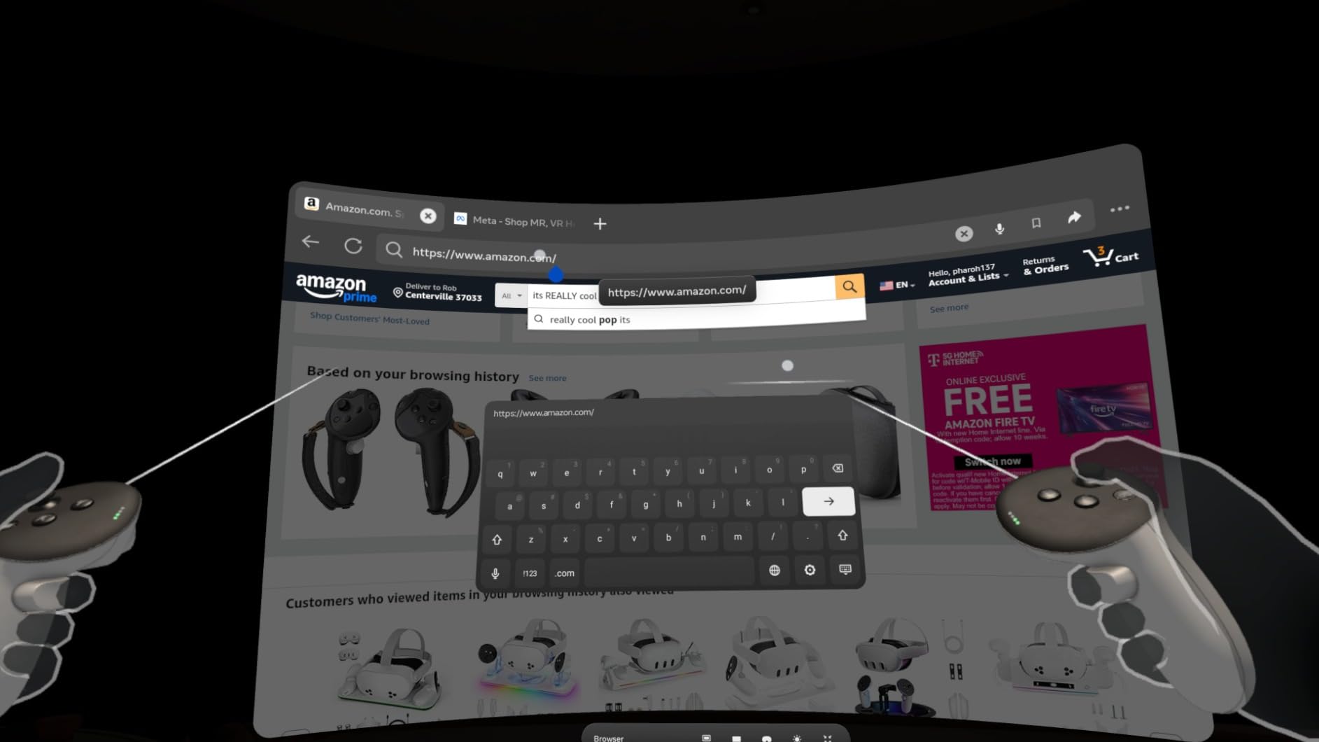 Meta Quest 3 512GB— Breakthrough Mixed Reality — Powerful Performance (Renewed Premium) Customer Review Meta Quest 3 512GB— Breakthrough Mixed Reality — Powerful Performance (Renewed Premium) - Customer Photo 1